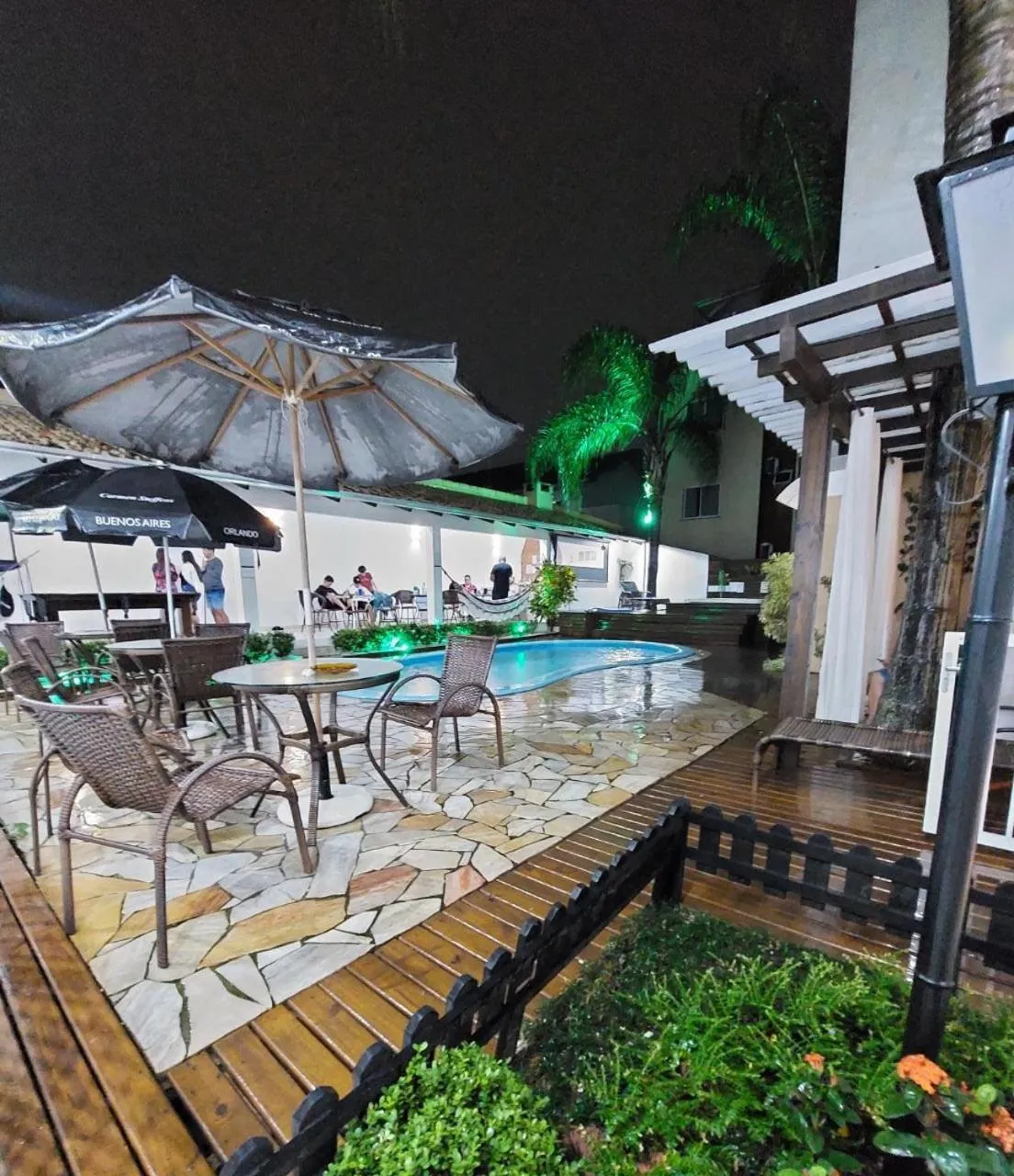 Patio in Pousada Portal do Sol Bombinhas