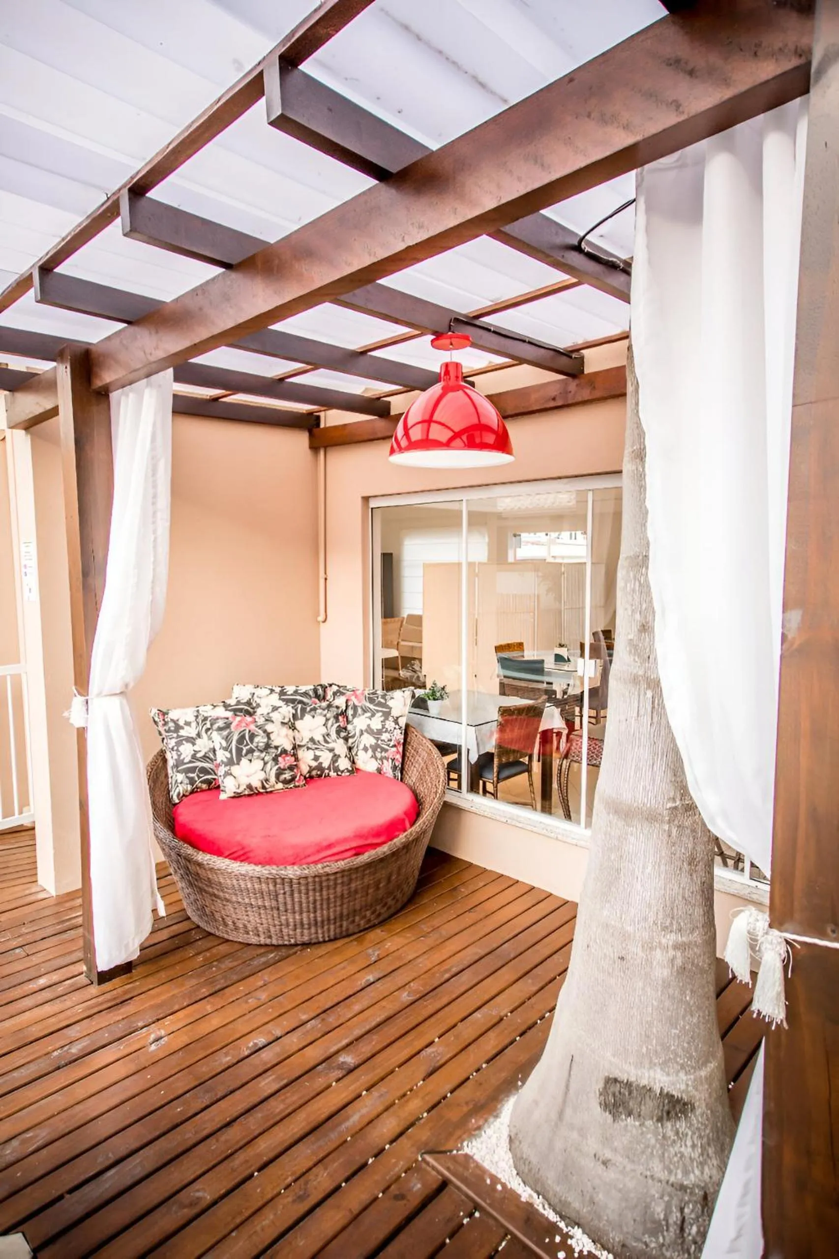 Living room in Pousada Portal do Sol Bombinhas