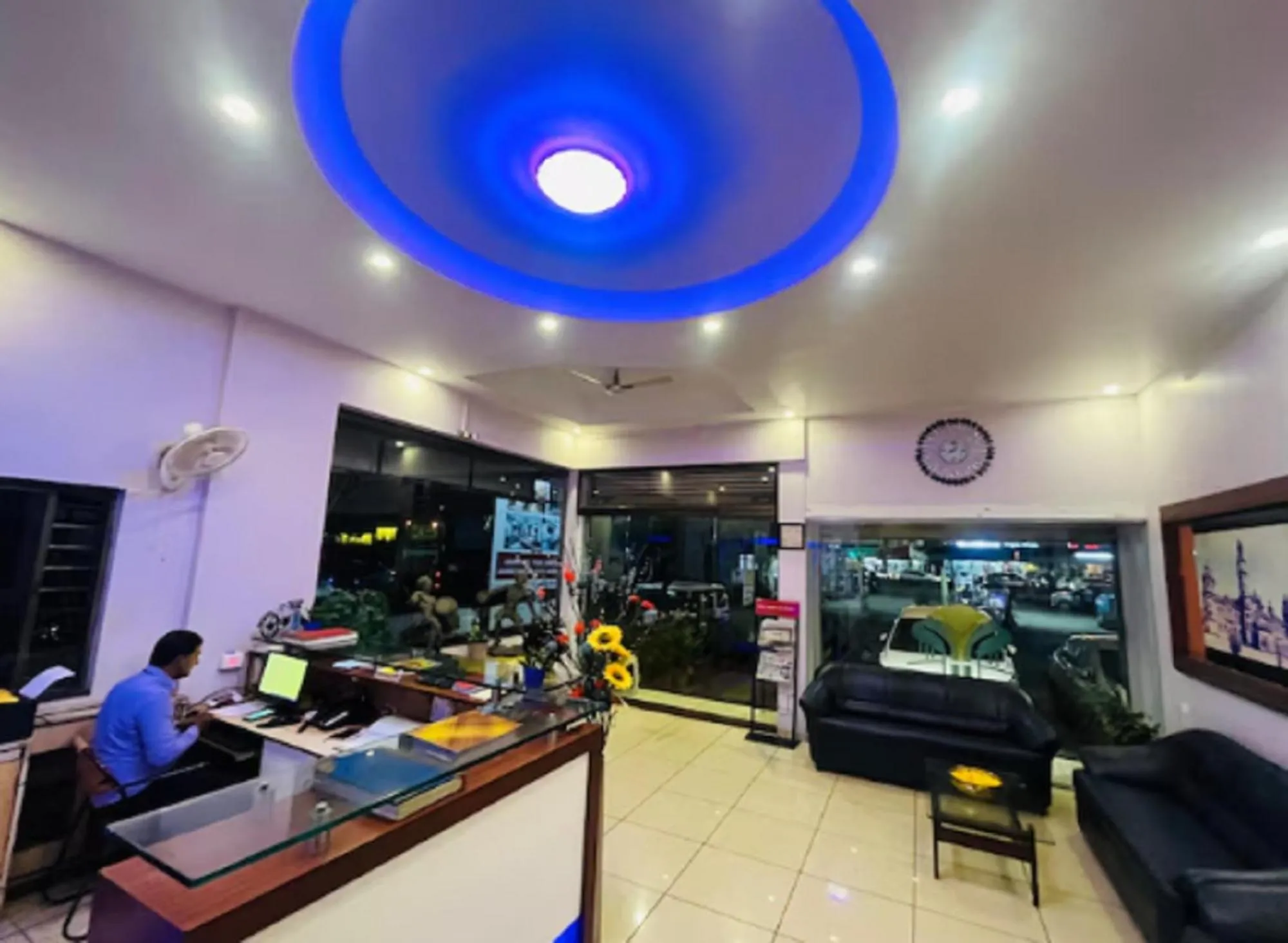 Lobby or reception in Hotel Vrindavan Deluxe Kolhapur NEAR CENTRAL BUS STAND