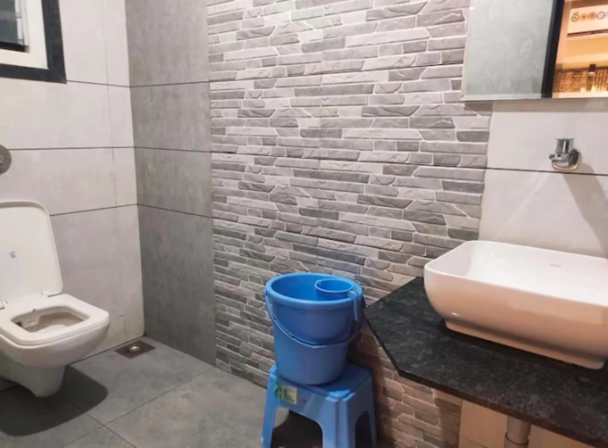 Bathroom in Hotel Vrindavan Deluxe Kolhapur NEAR CENTRAL BUS STAND