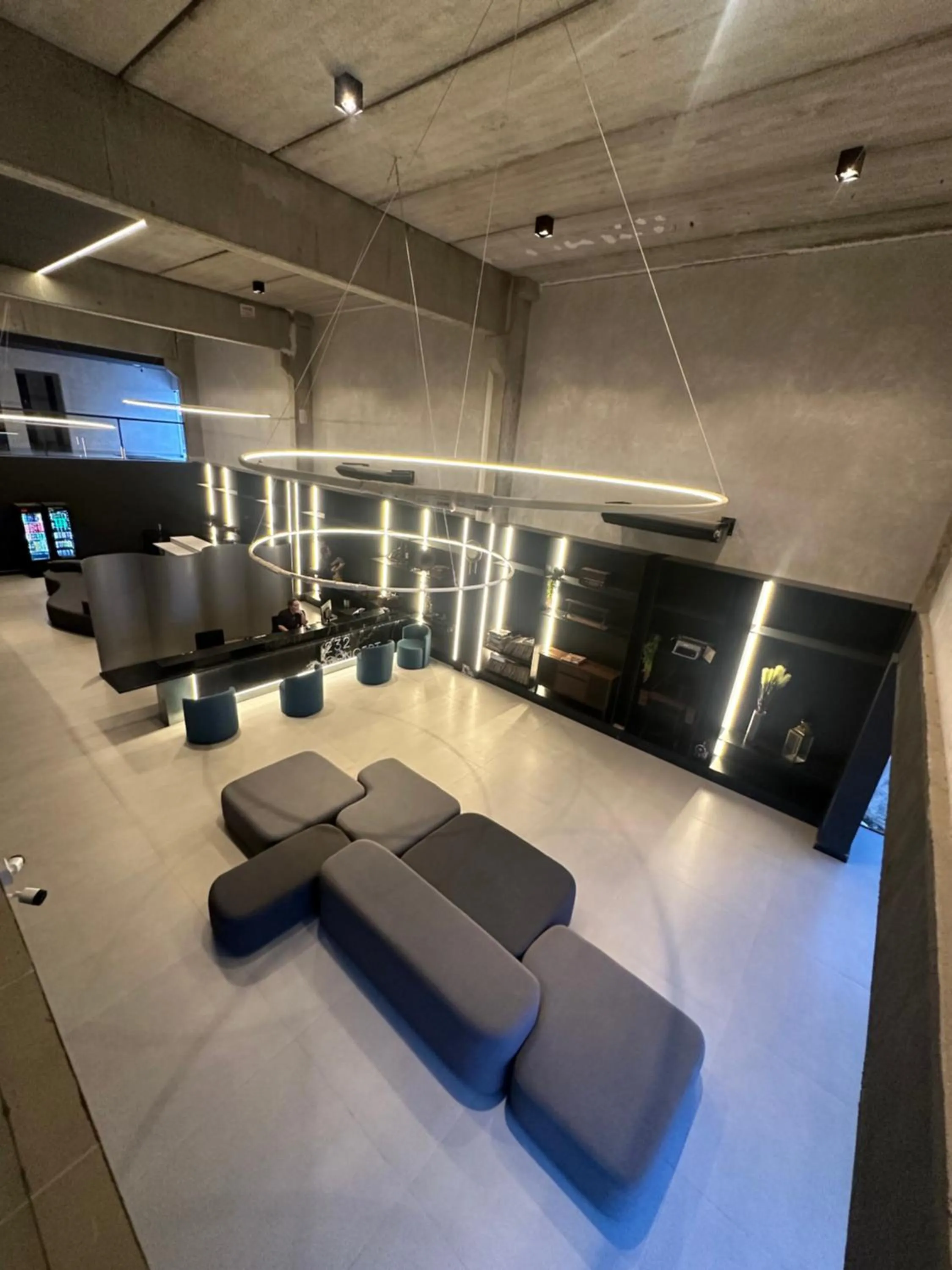 Seating area in 232 Concept Hotel