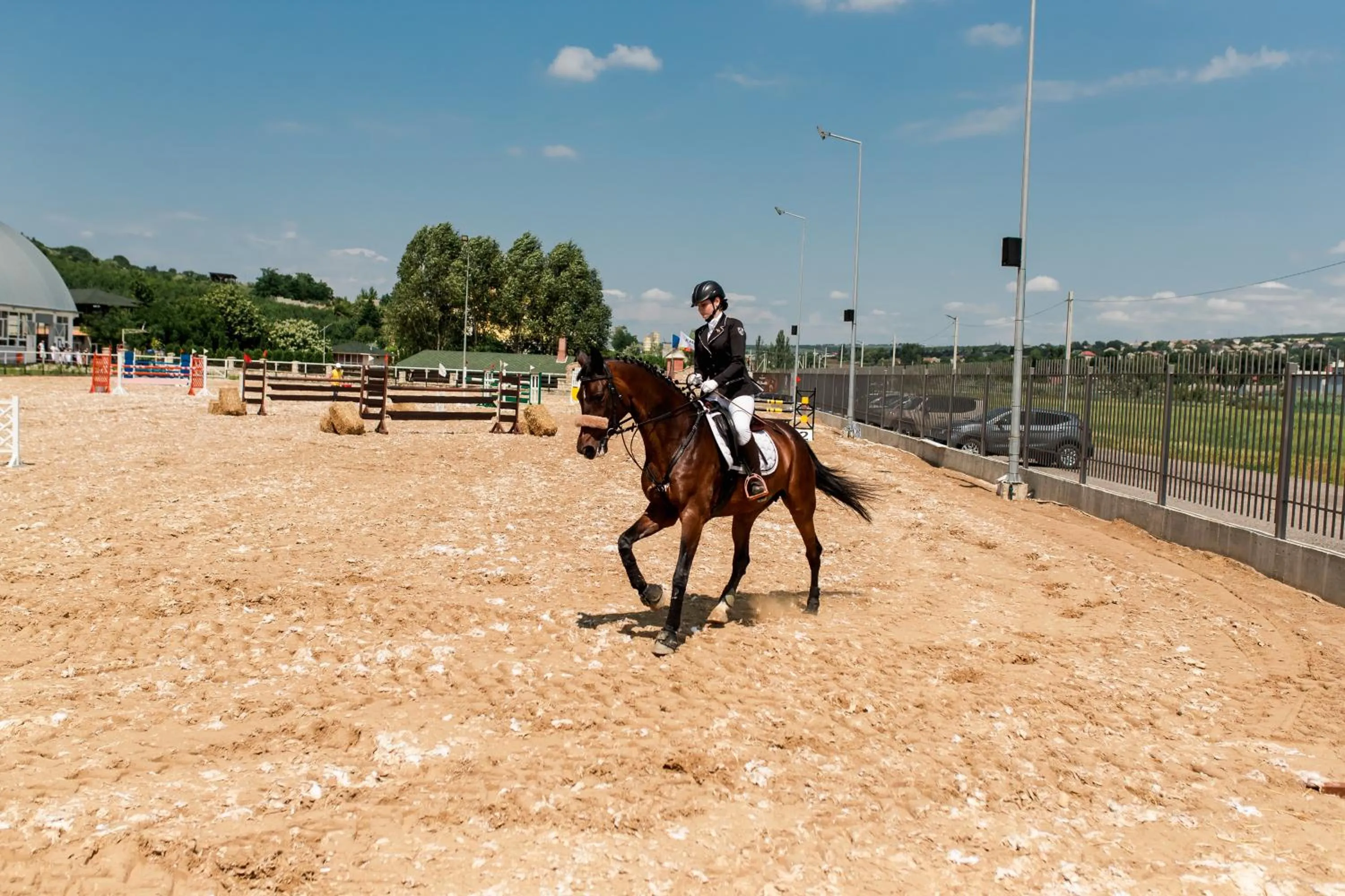 Horse-riding in Hotel Kazak Club