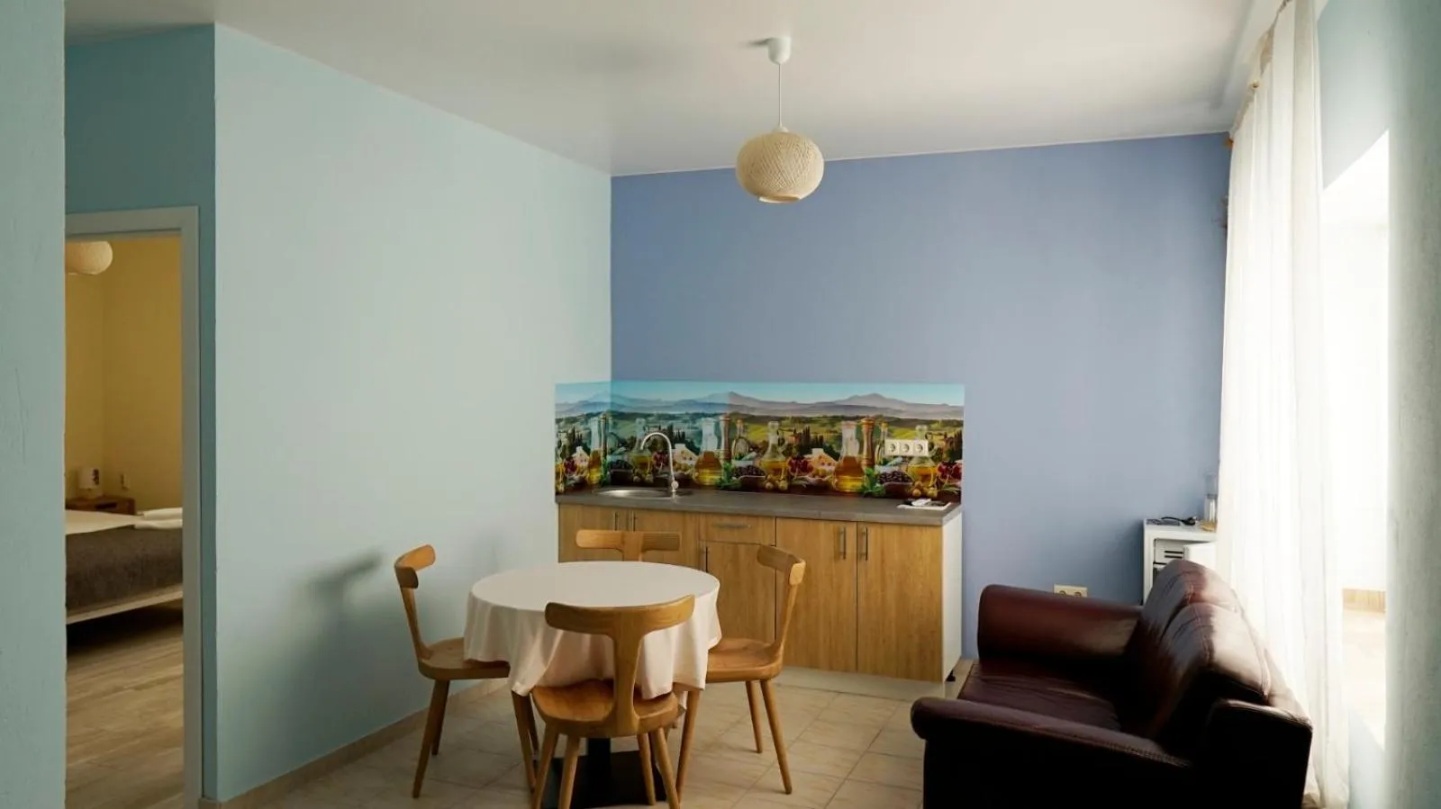 Kitchen or kitchenette in Hotel Kazak Club