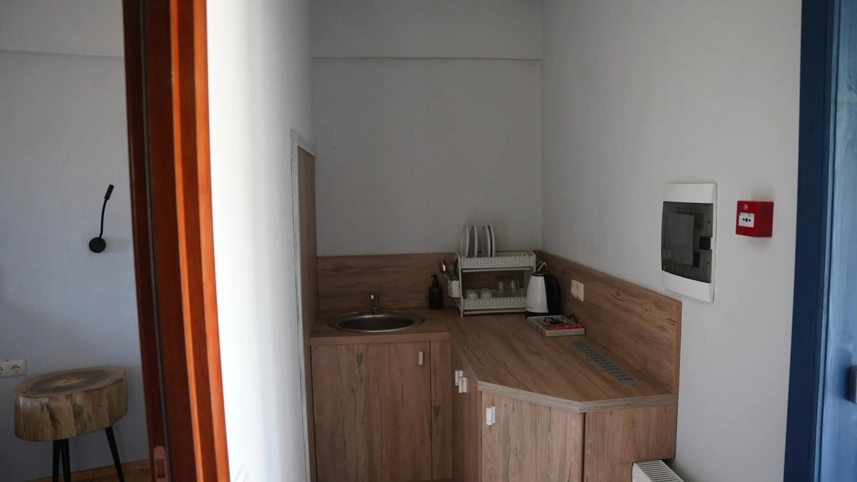 Kitchen or kitchenette in Hotel Kazak Club