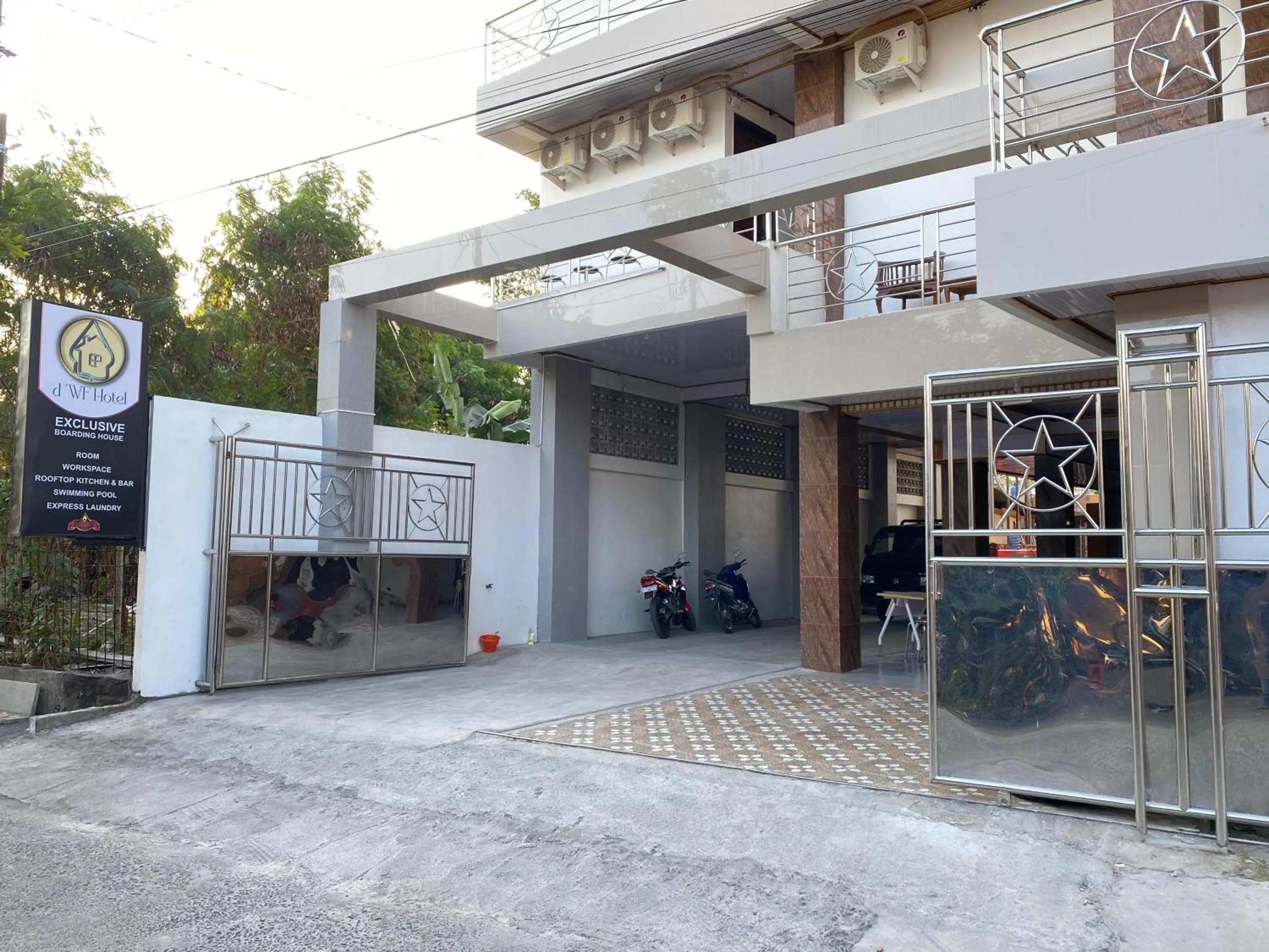 Property building in d'WF Hotel