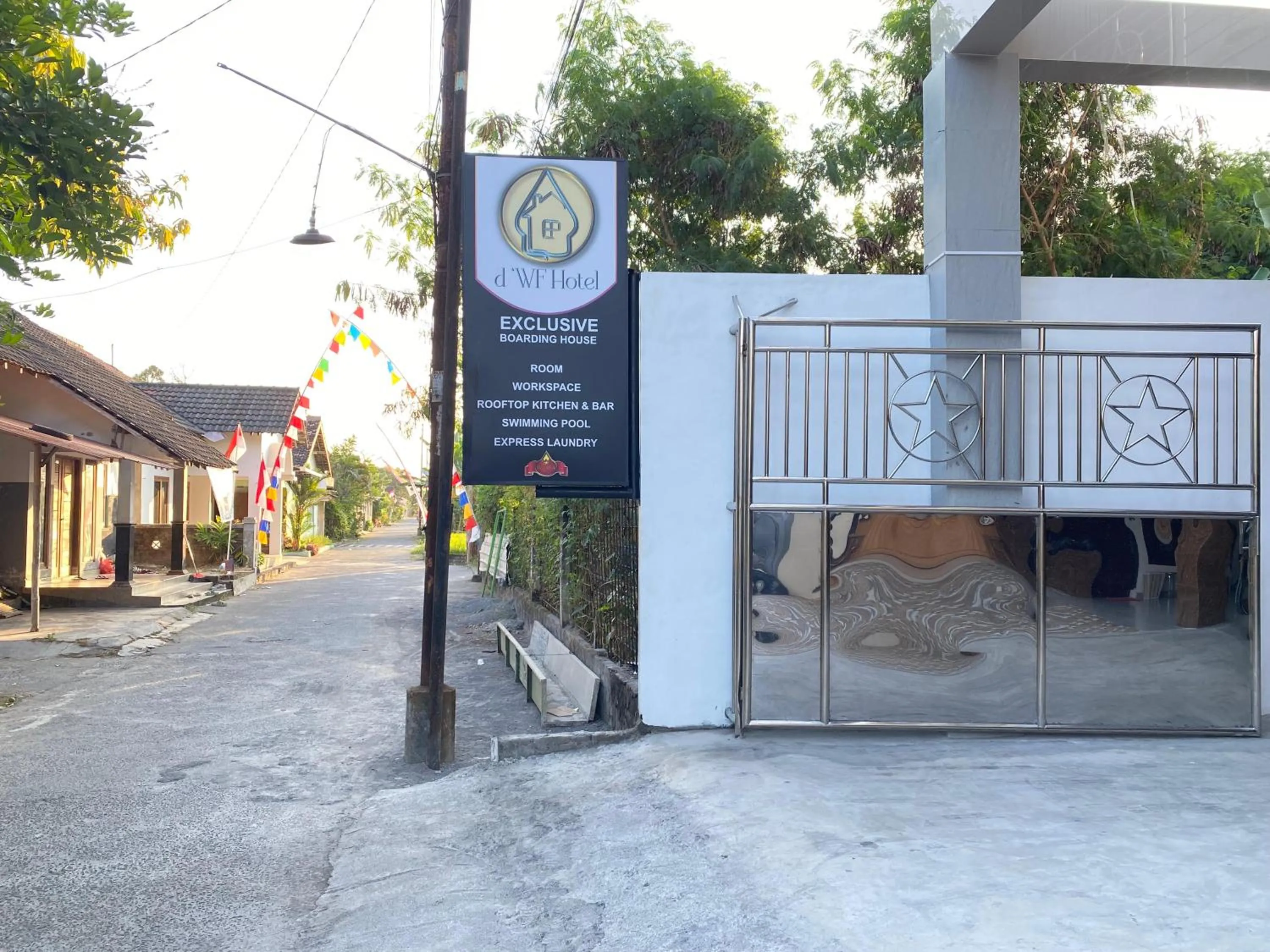 Property building in d'WF Hotel