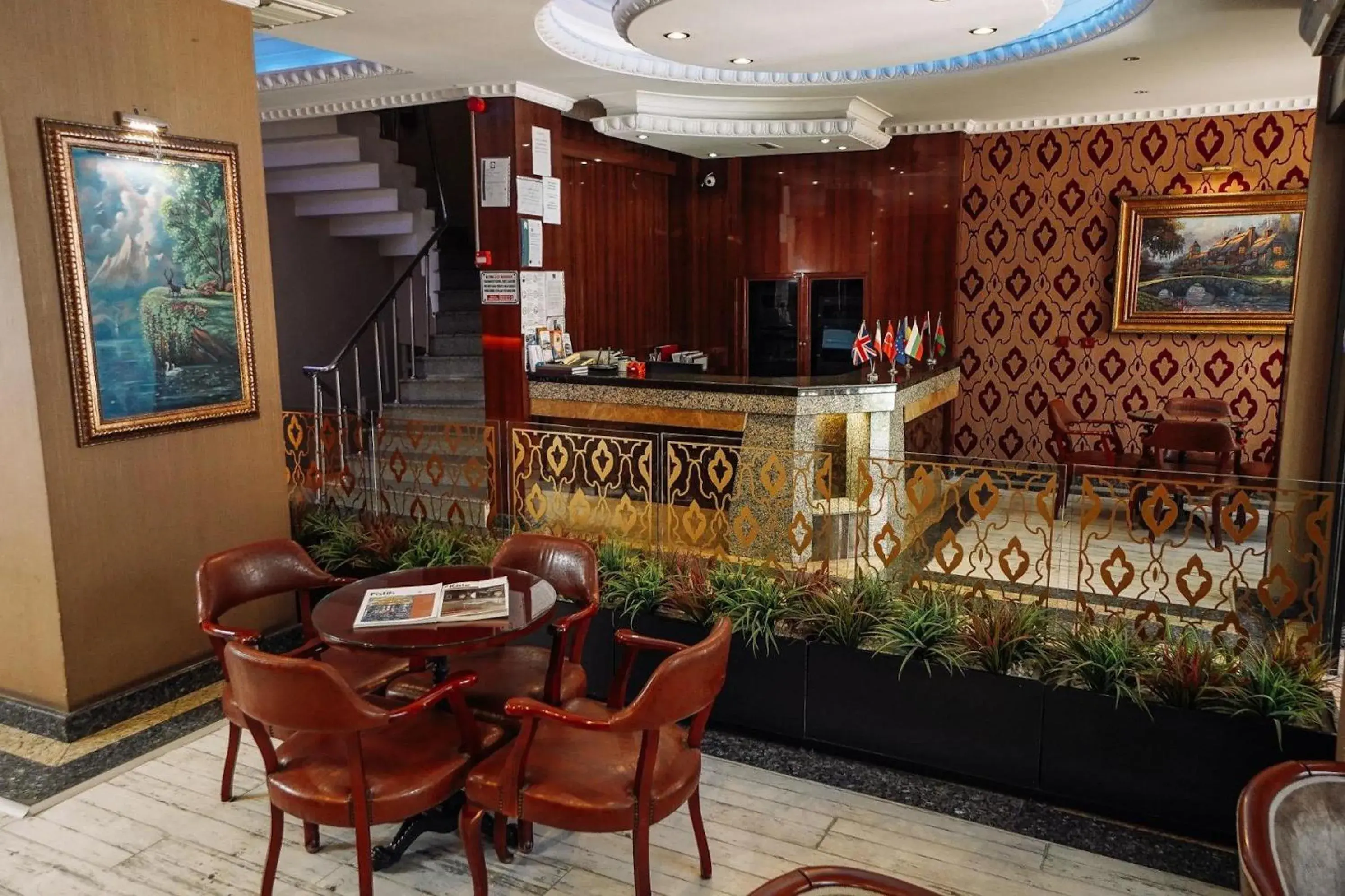 Lobby or reception in Topkapi Golden Time Hotel Lobby or reception in Topkapi Golden Time Hotel