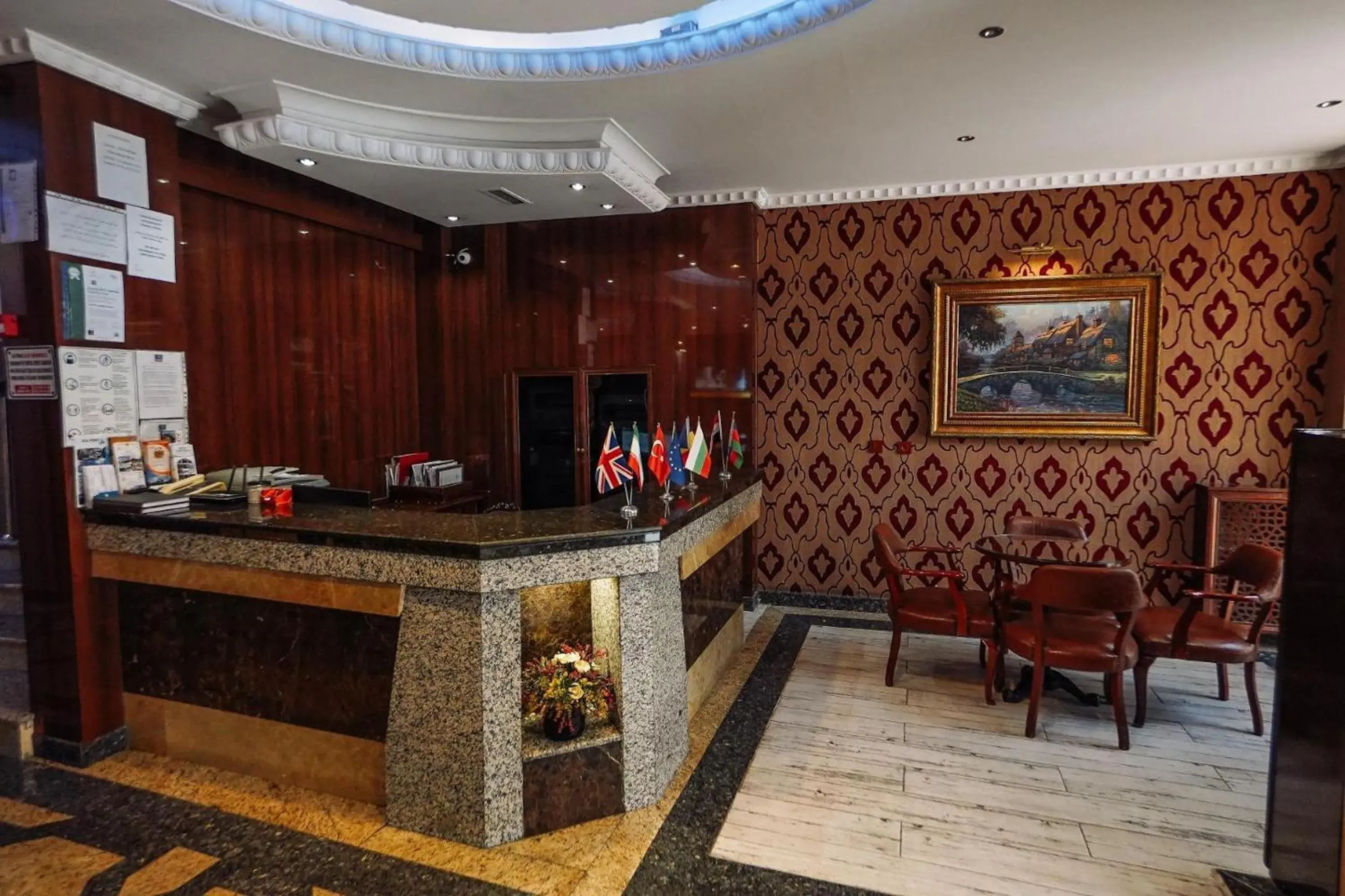 Lobby or reception in Topkapi Golden Time Hotel Lobby or reception in Topkapi Golden Time Hotel