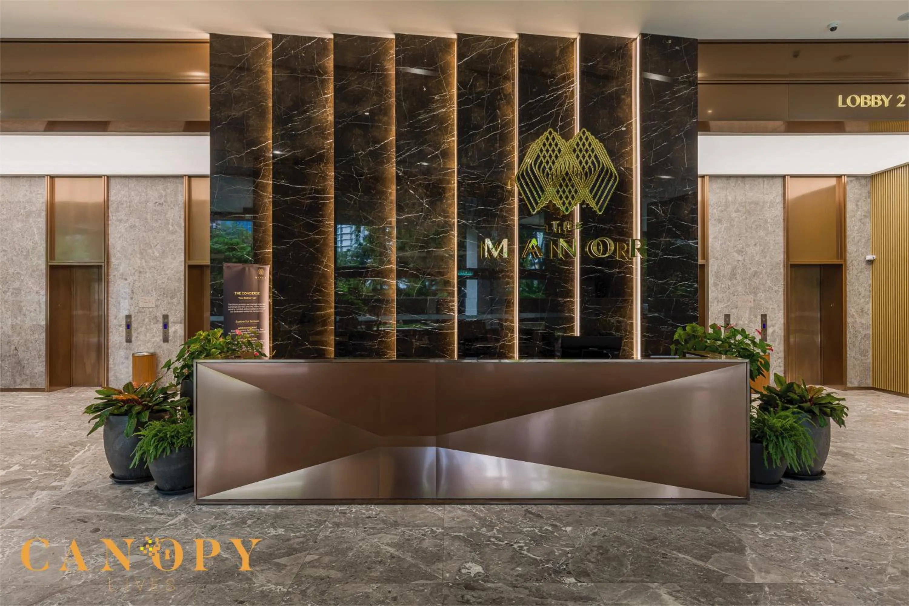 Lobby or reception in The Manor Serviced Residence by Canopy Lives
