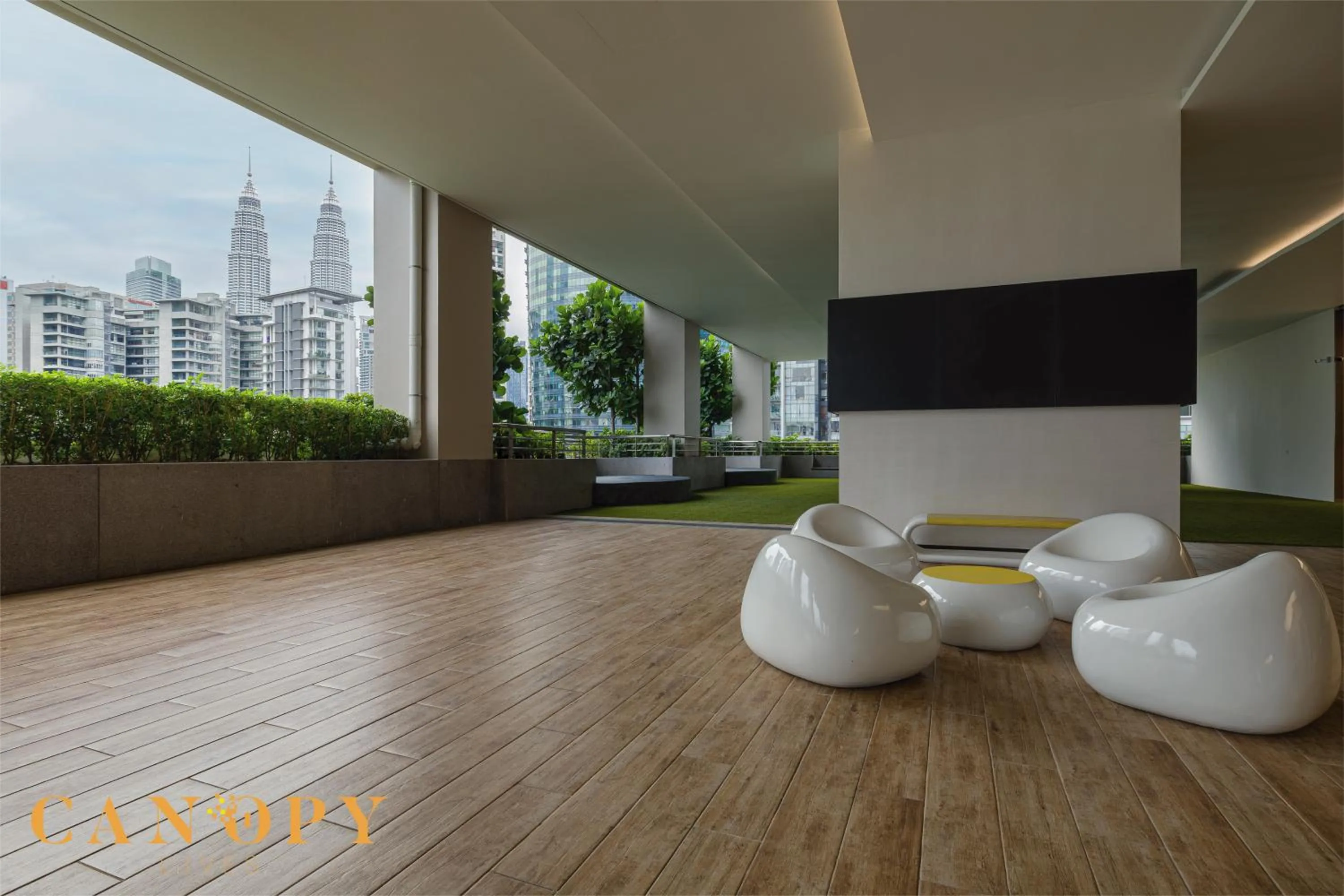 Balcony/Terrace in The Manor Serviced Residence by Canopy Lives