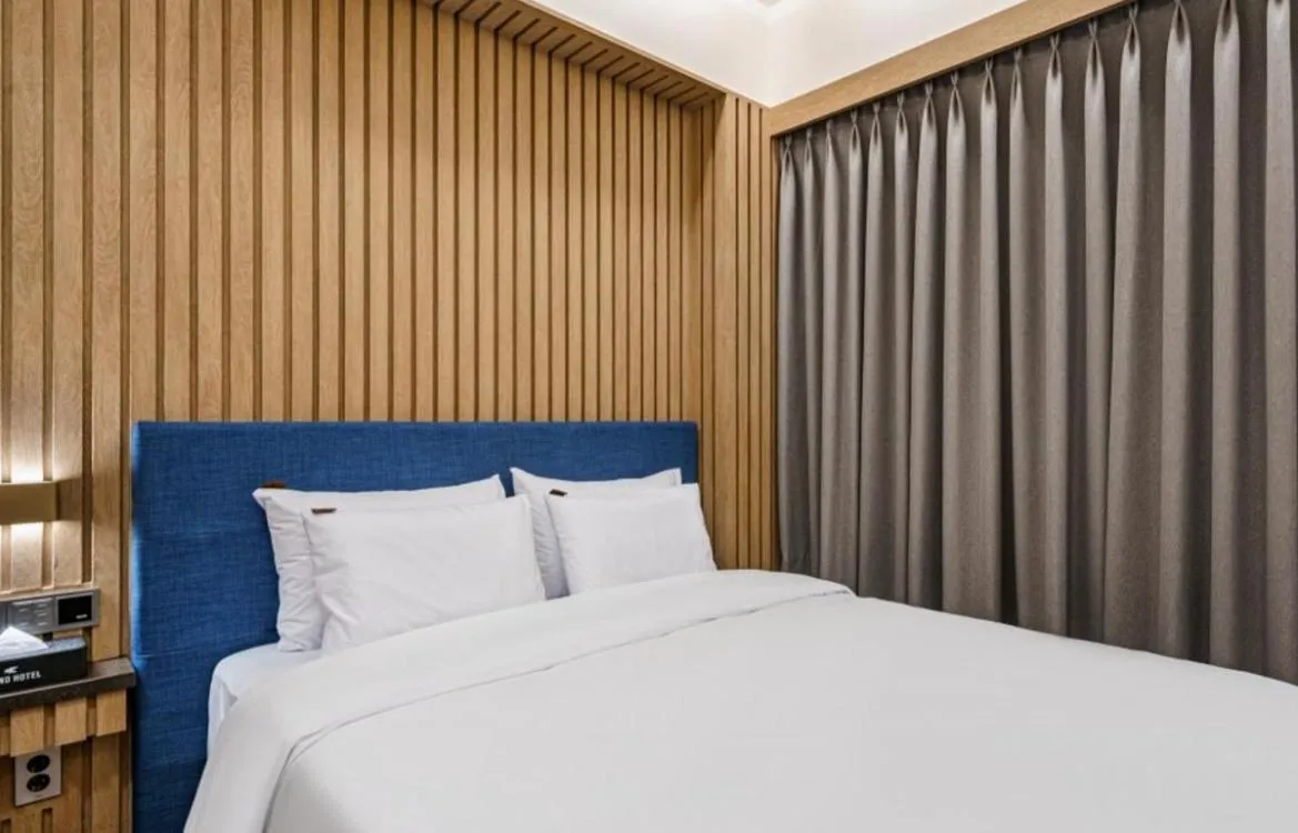 Bed in Yeonggwang Hound Hotel