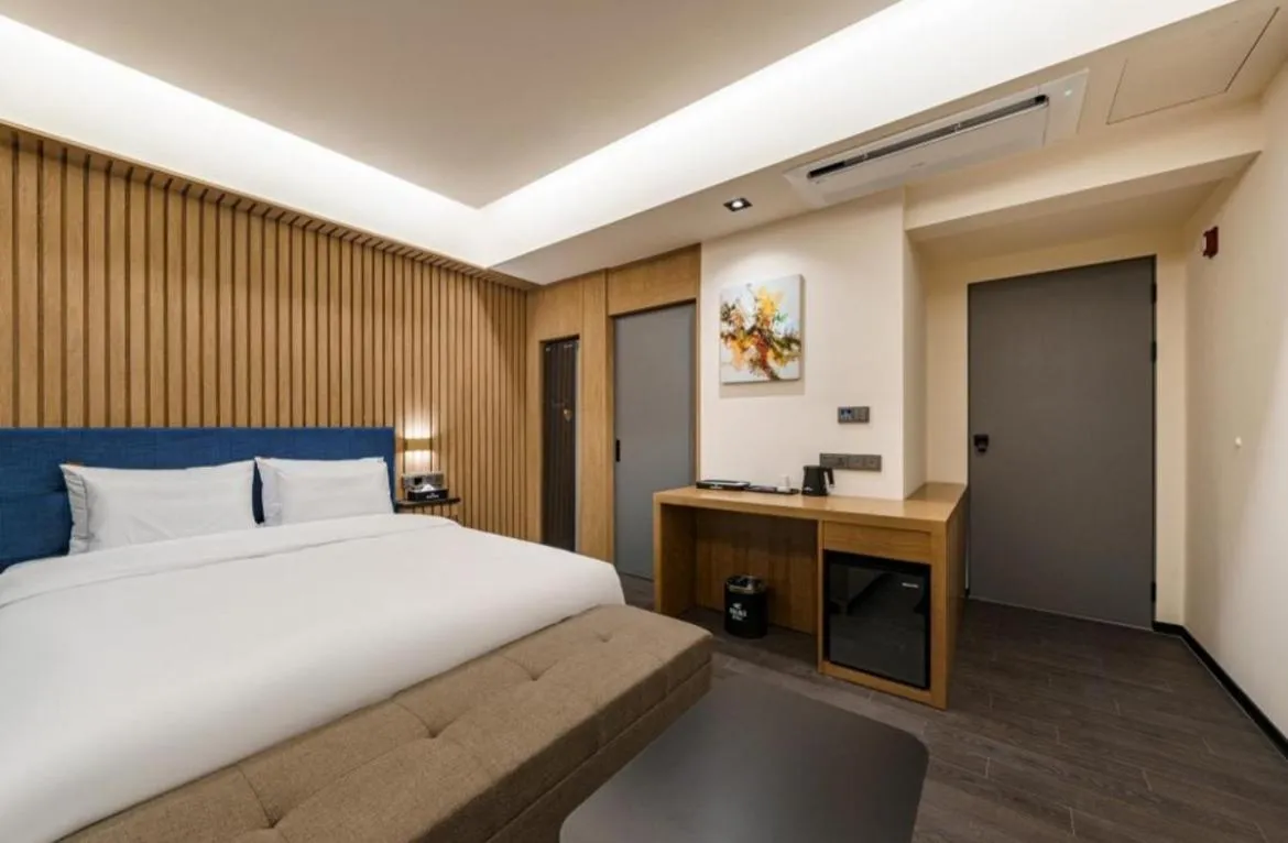 Bed in Yeonggwang Hound Hotel