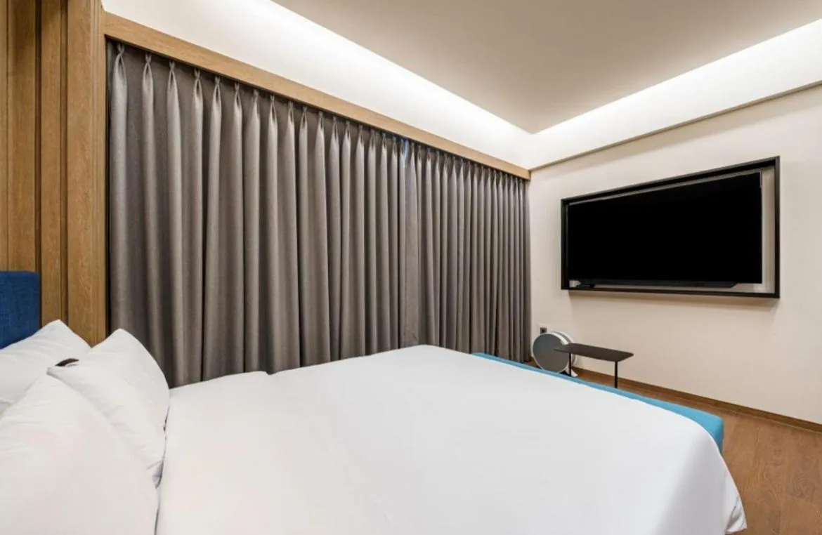 Bed in Yeonggwang Hound Hotel