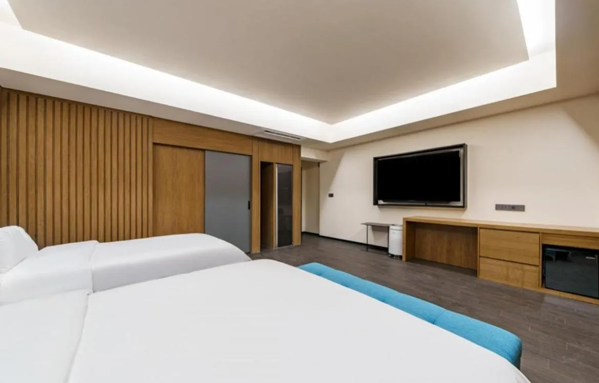 Bed in Yeonggwang Hound Hotel