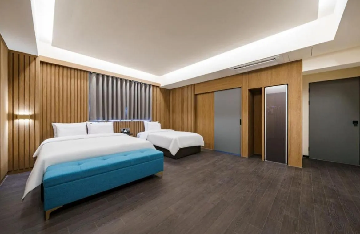 Bed in Yeonggwang Hound Hotel