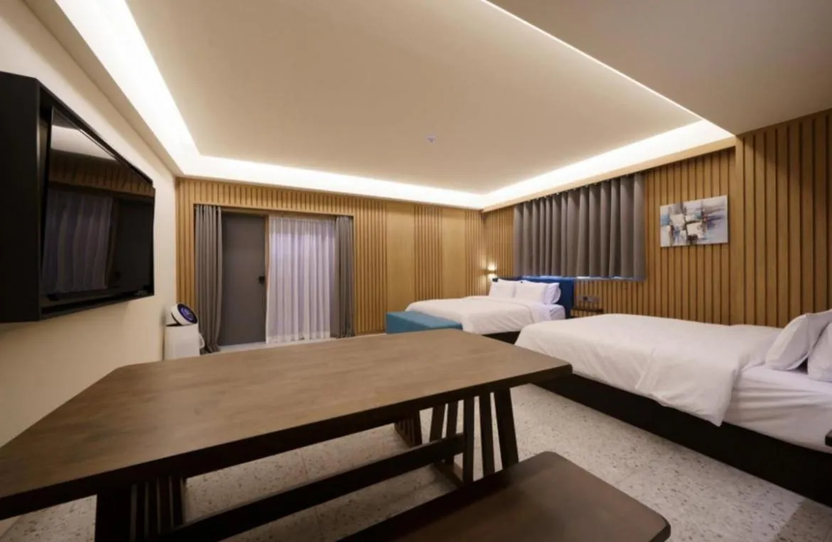 Bed in Yeonggwang Hound Hotel