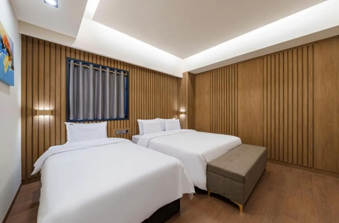 Bed in Yeonggwang Hound Hotel