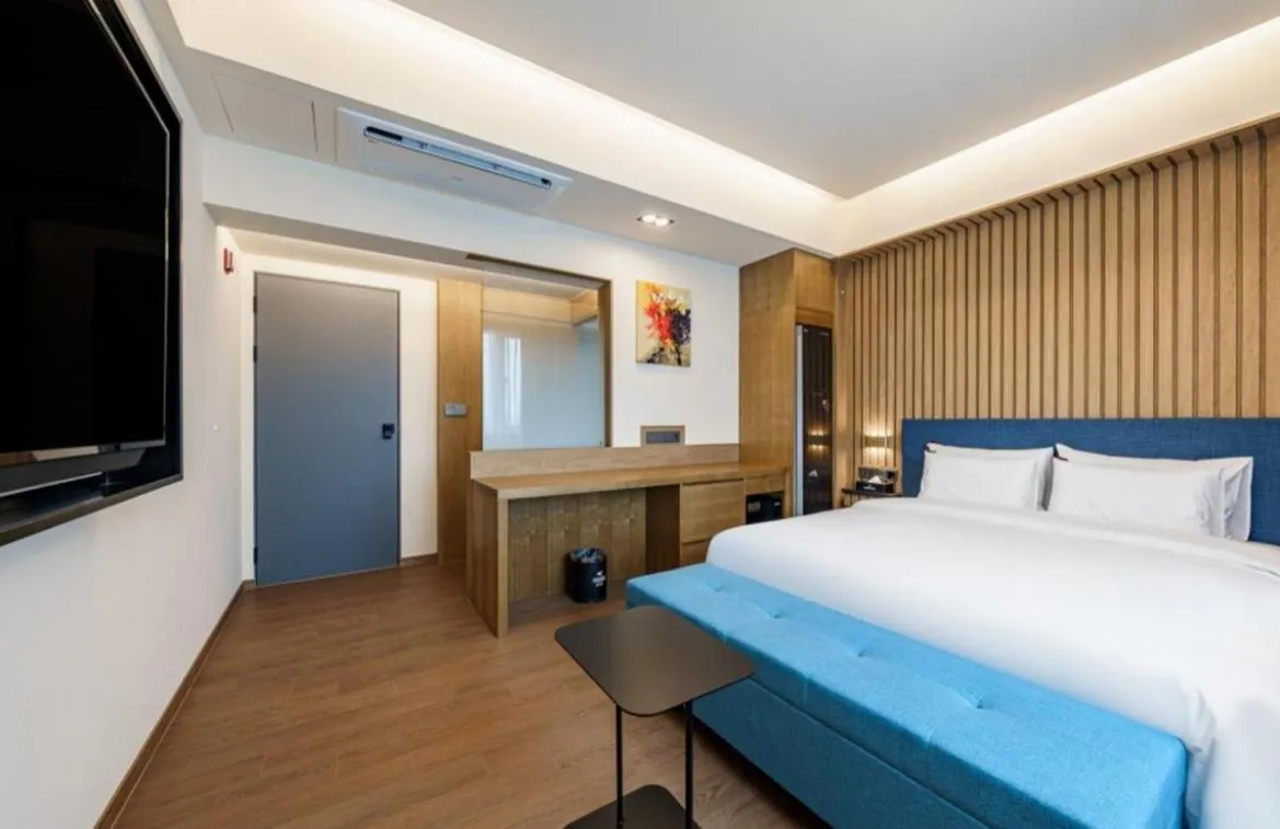 Bed in Yeonggwang Hound Hotel