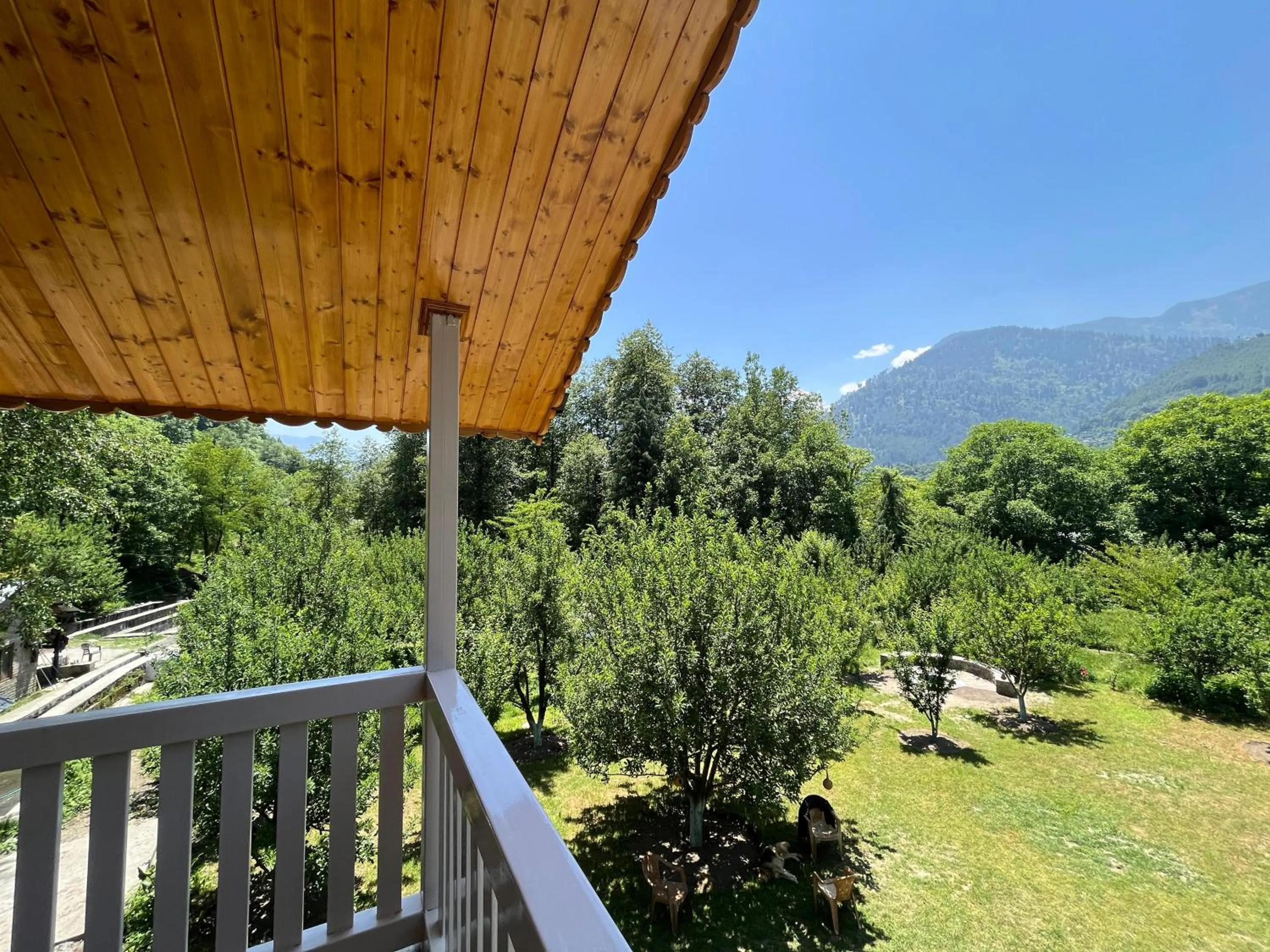 View (from property/room) in Somvan Chalet by Mick-Hans
