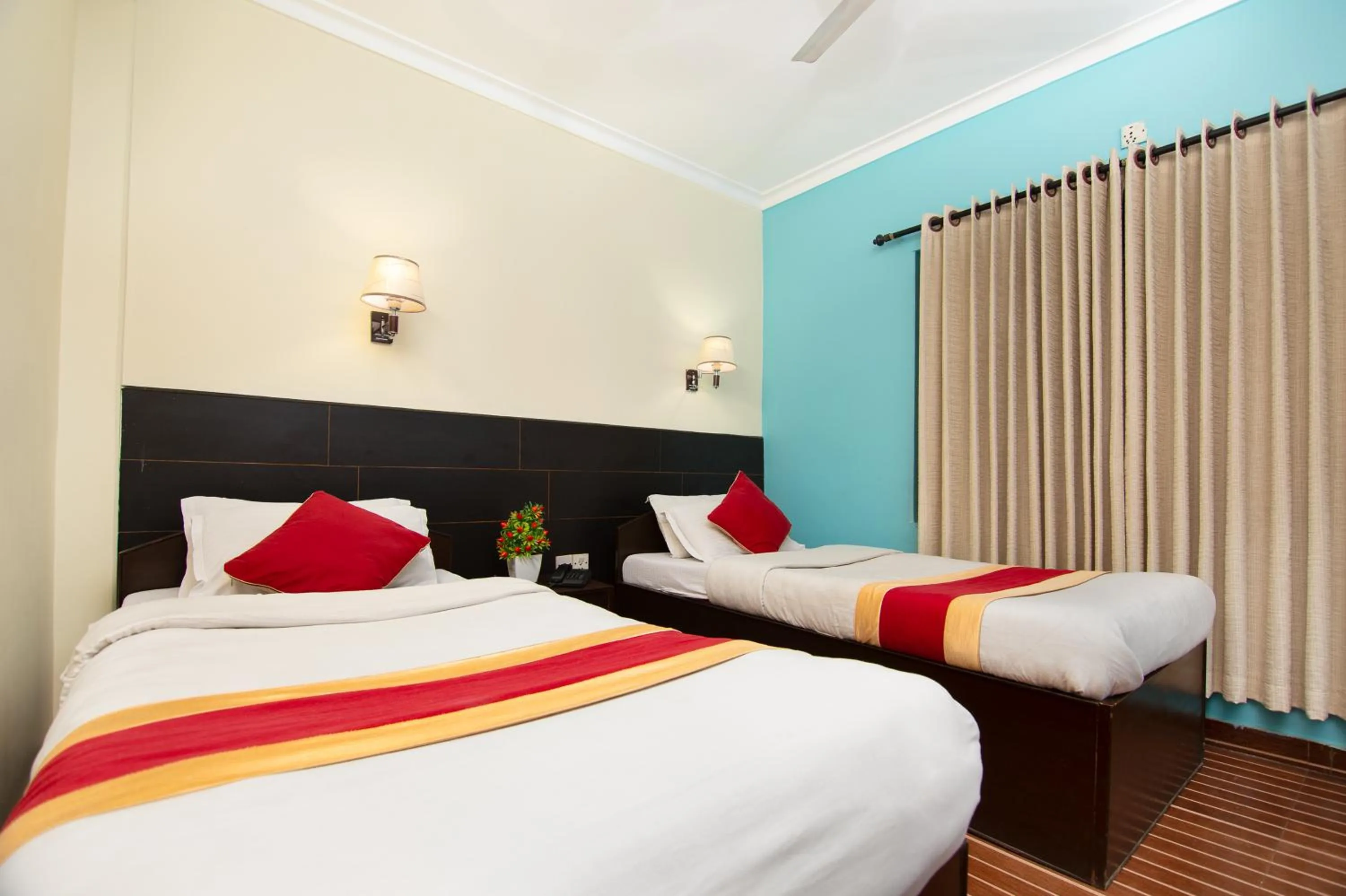 Bed in Hotel Nomad Inn