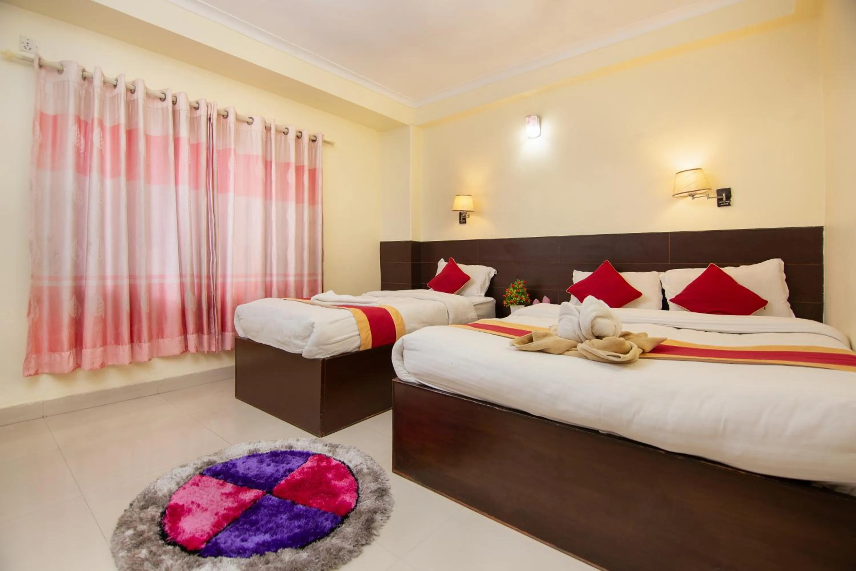 Bed in Hotel Nomad Inn