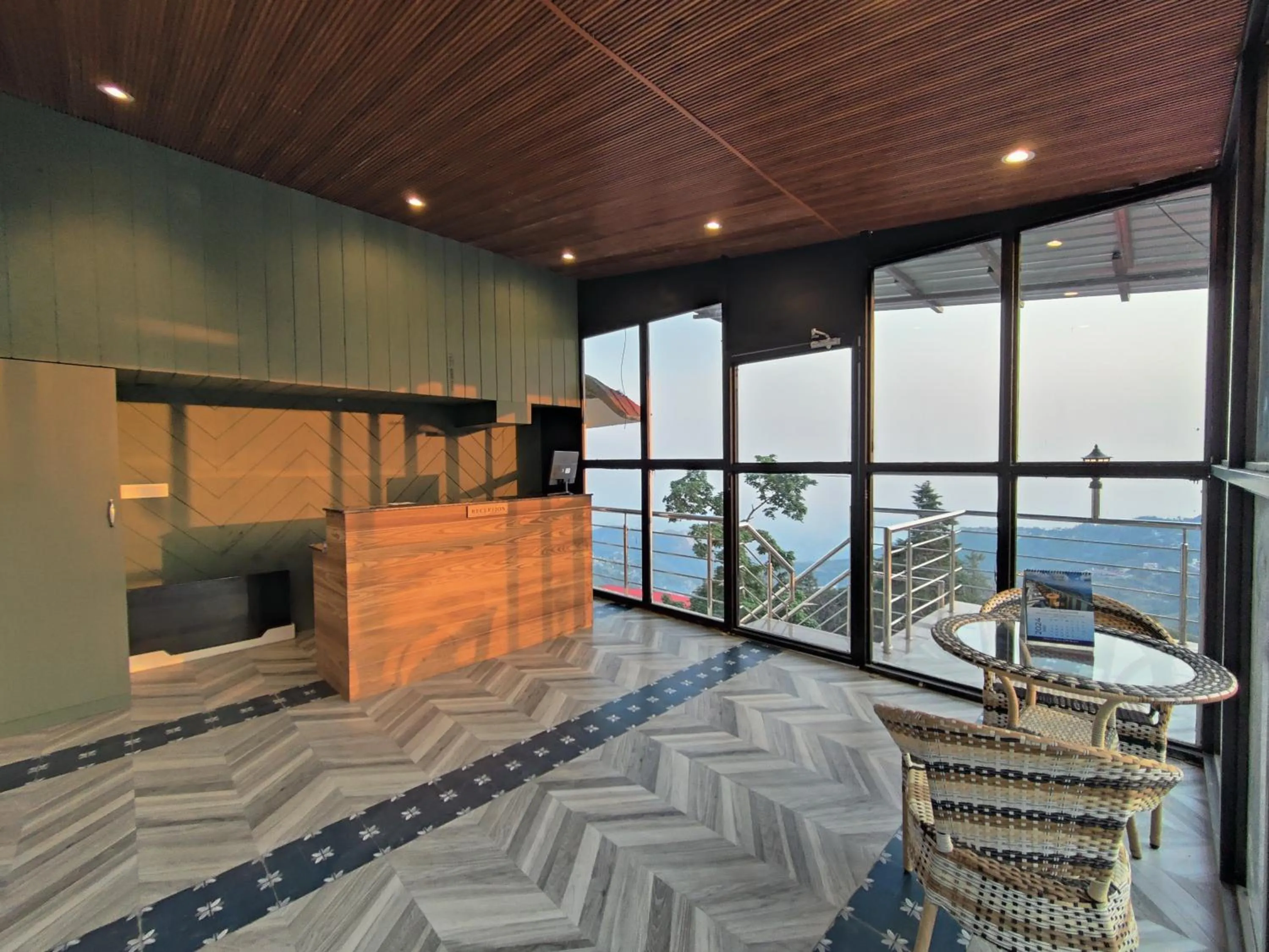 Lobby or reception in Sangam by Stotrak, Jhula Ghar Mussoorie