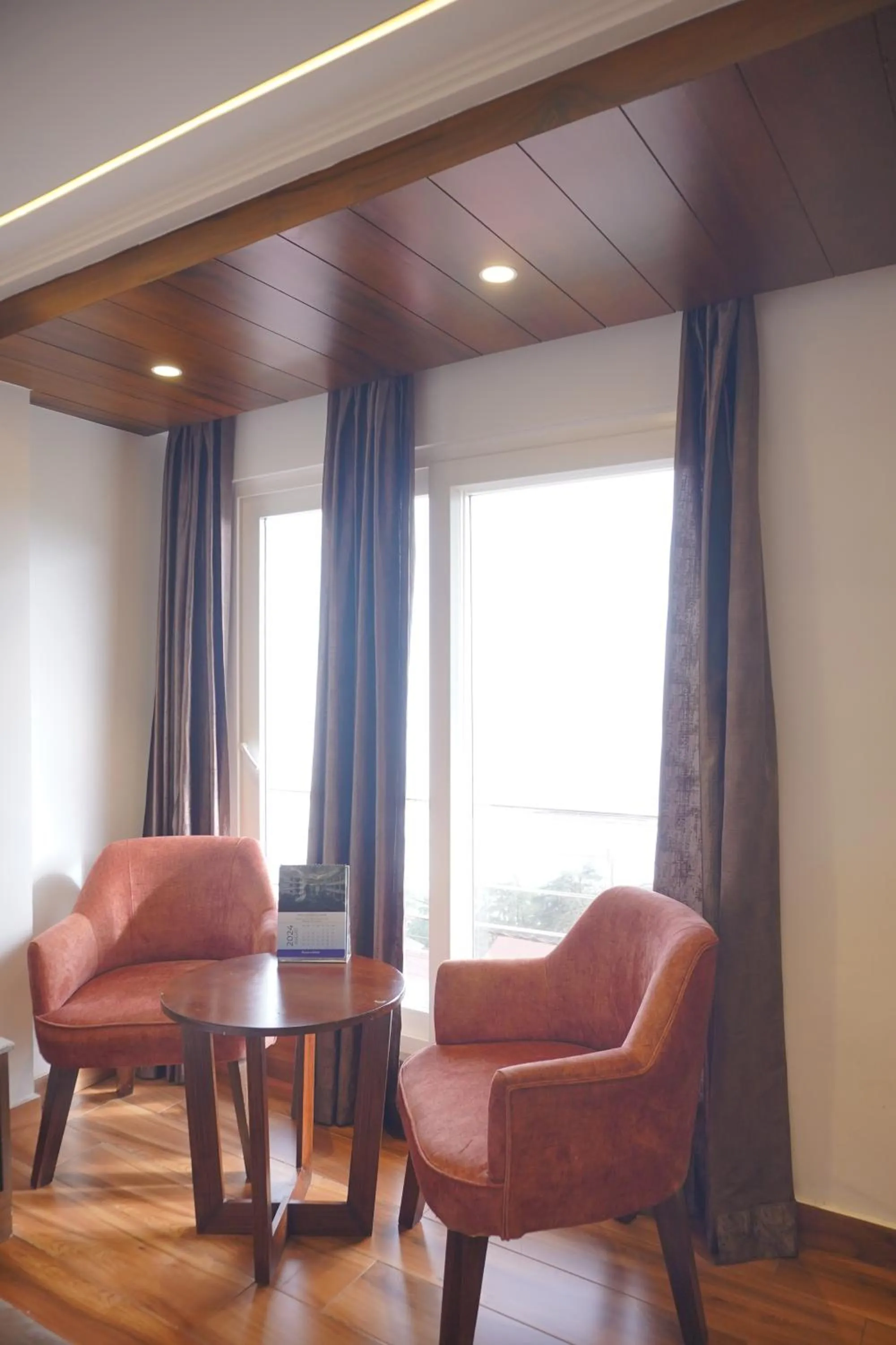 Seating area in Sangam by Stotrak, Jhula Ghar Mussoorie