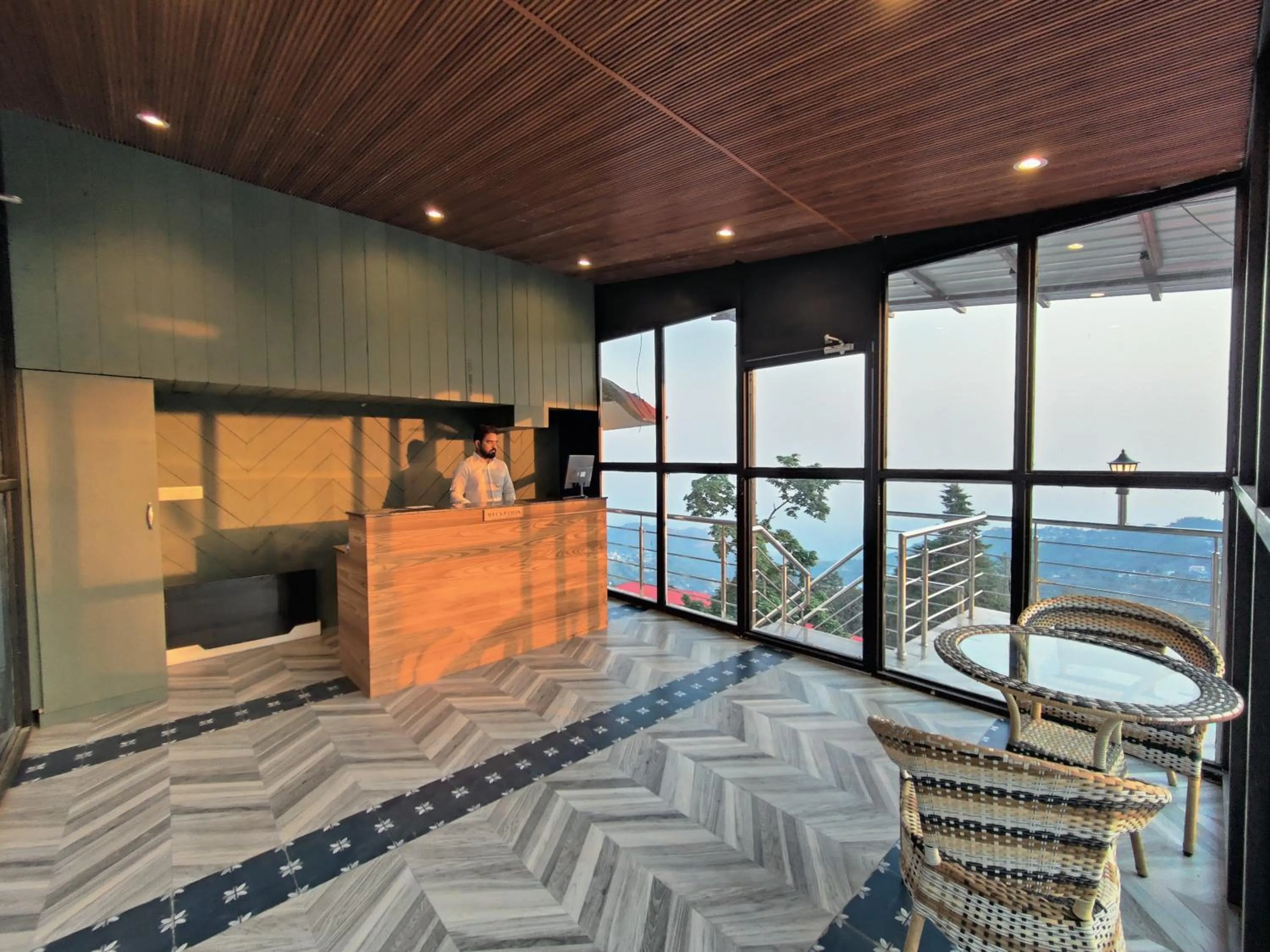 Lobby or reception in Sangam by Stotrak, Jhula Ghar Mussoorie