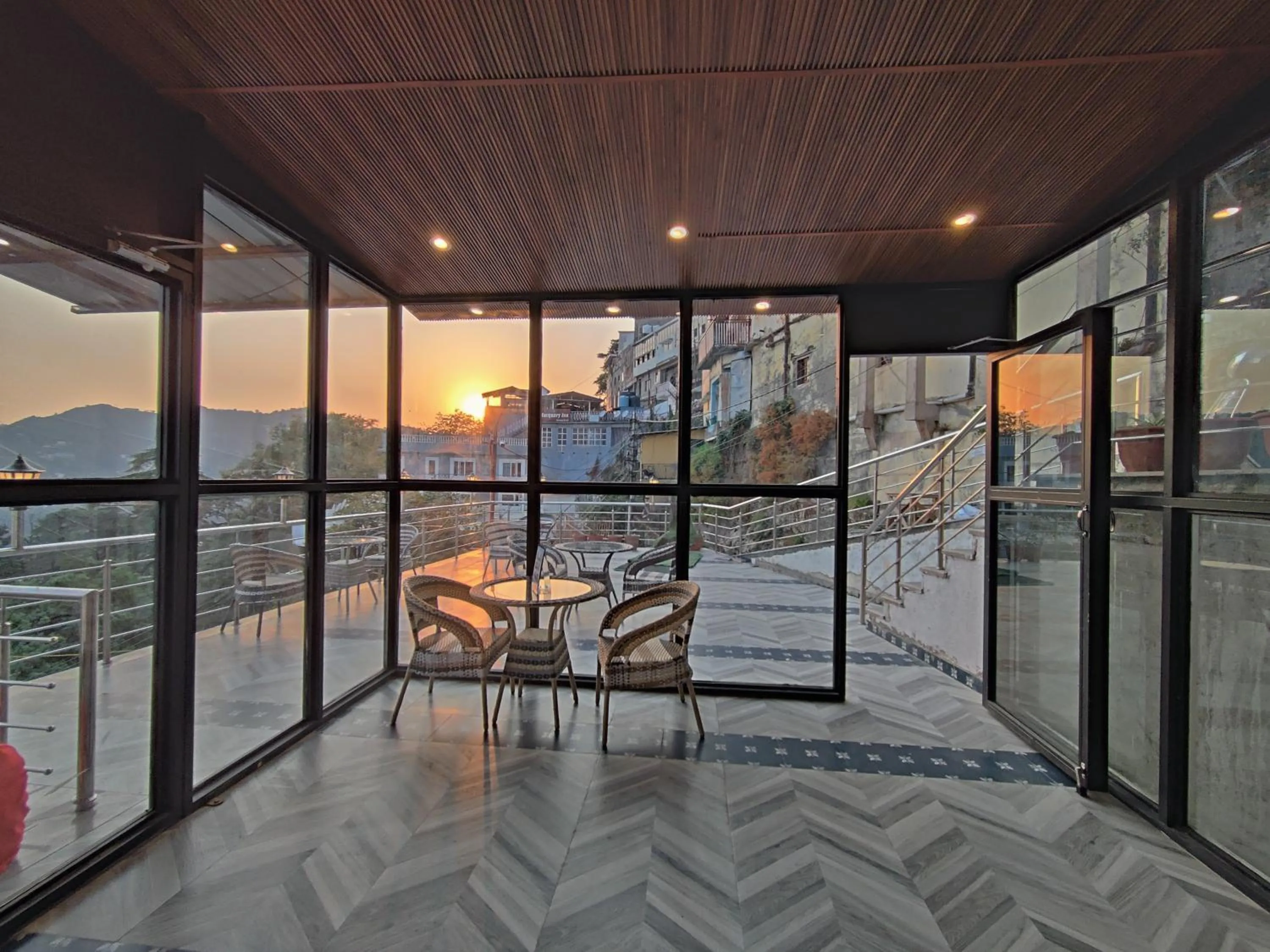 Lobby or reception in Sangam by Stotrak, Jhula Ghar Mussoorie