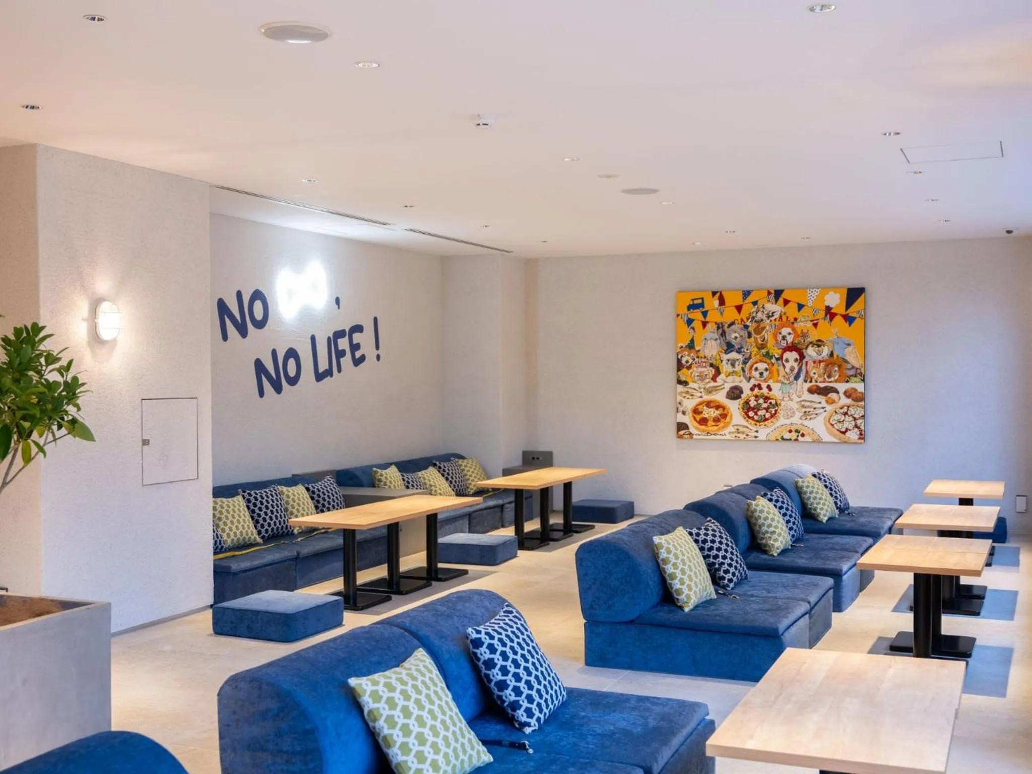 Lounge or bar in hotel anddoggy Kyoto Nijo