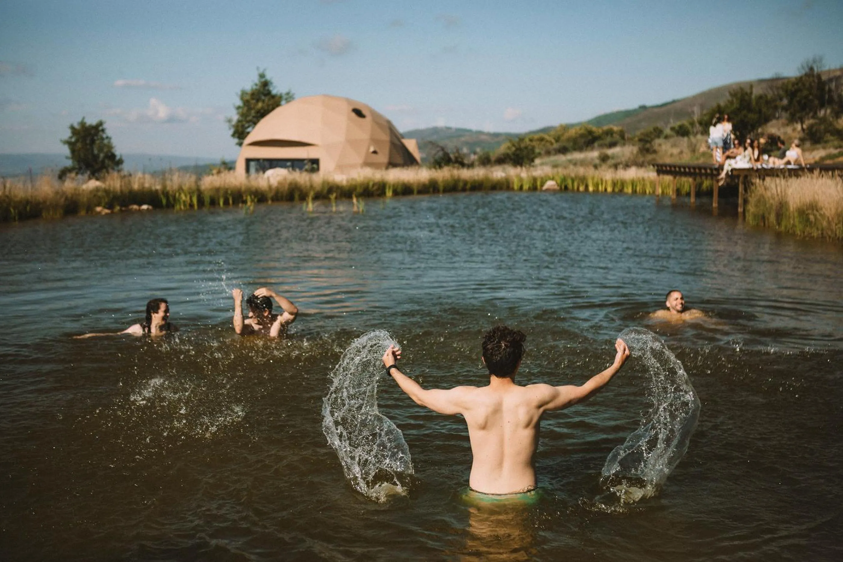 Lake view in Estrela Serenity - Resort
