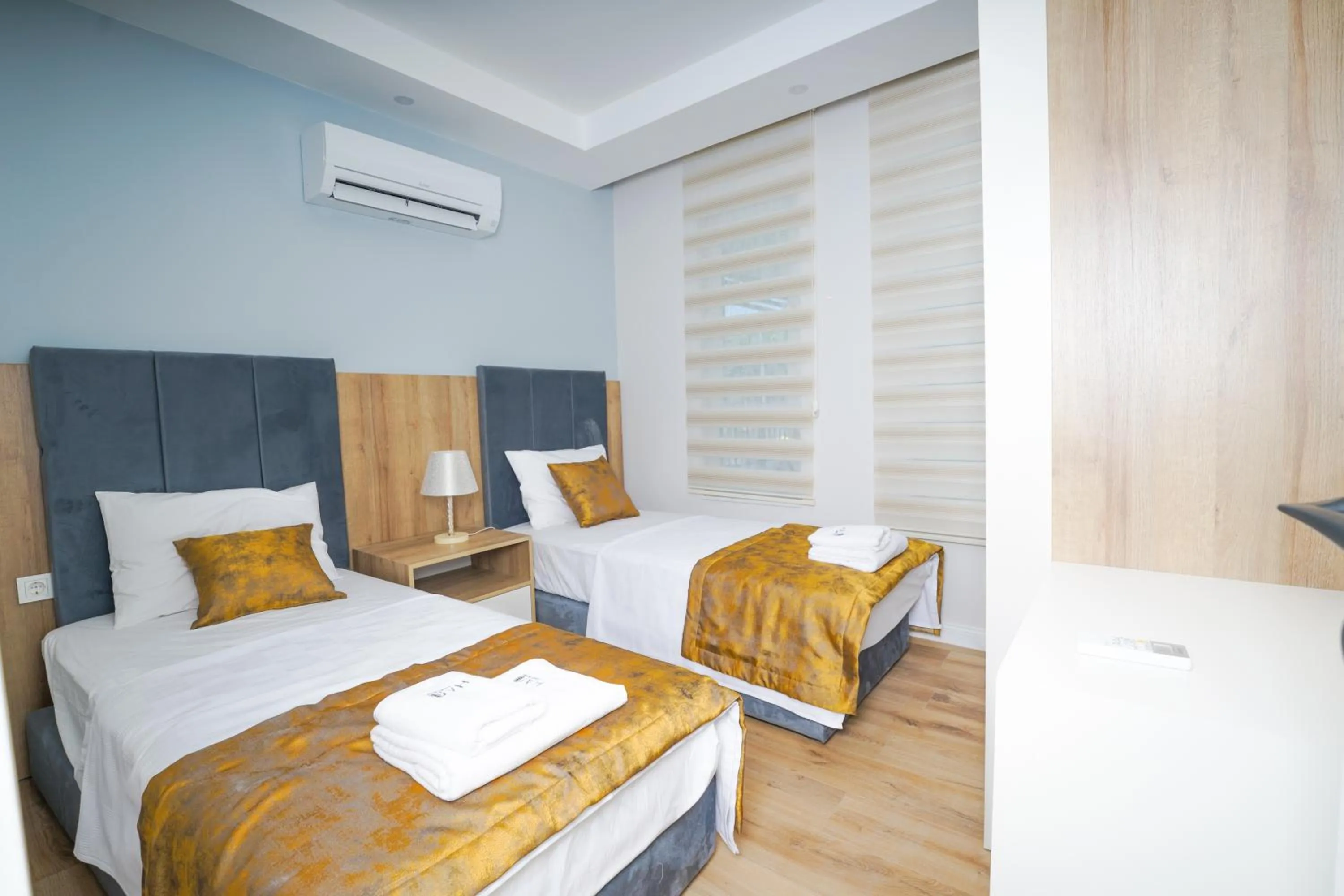 Bed in Han Apart Hotel Side