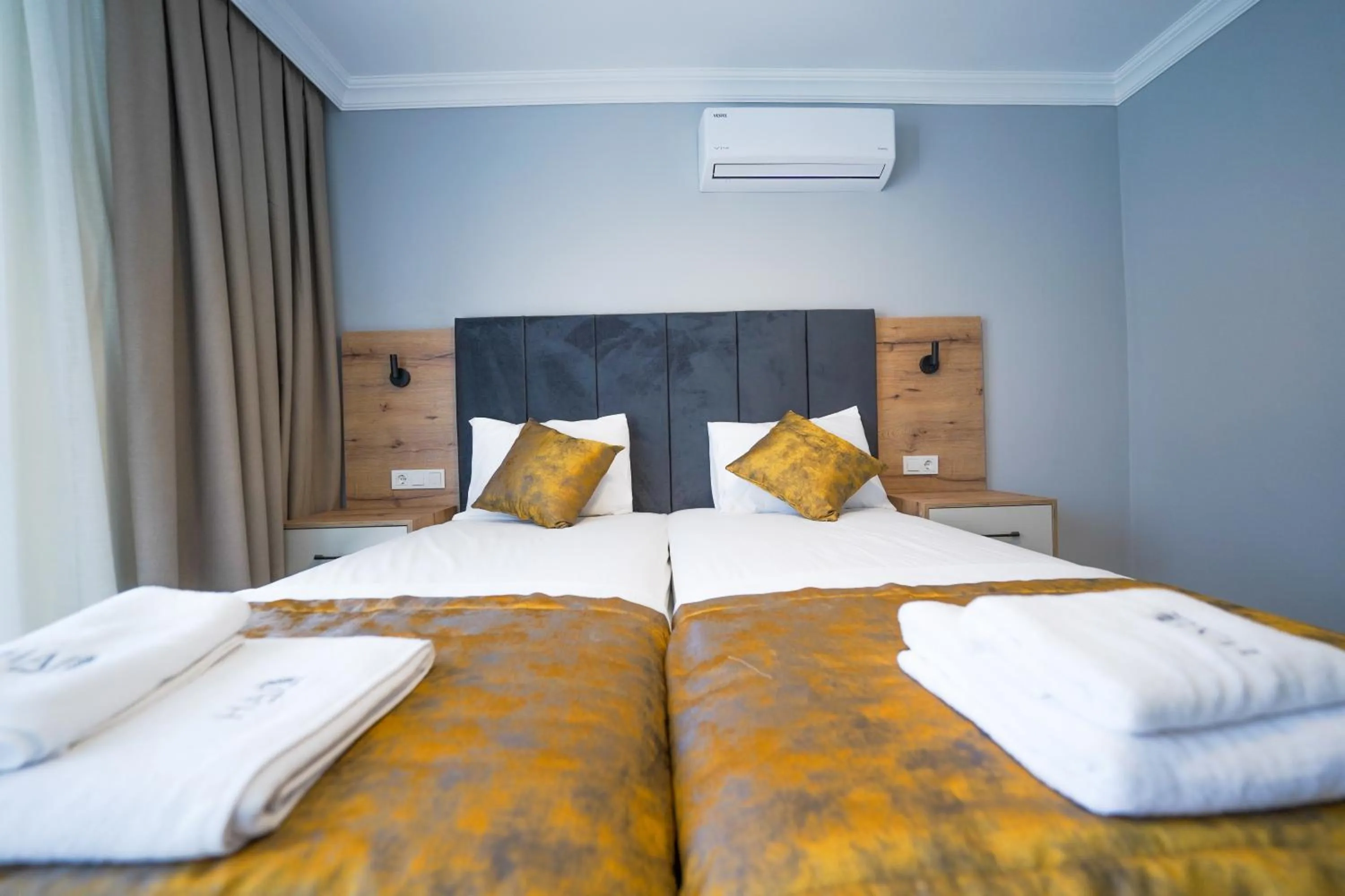 Bed in Han Apart Hotel Side