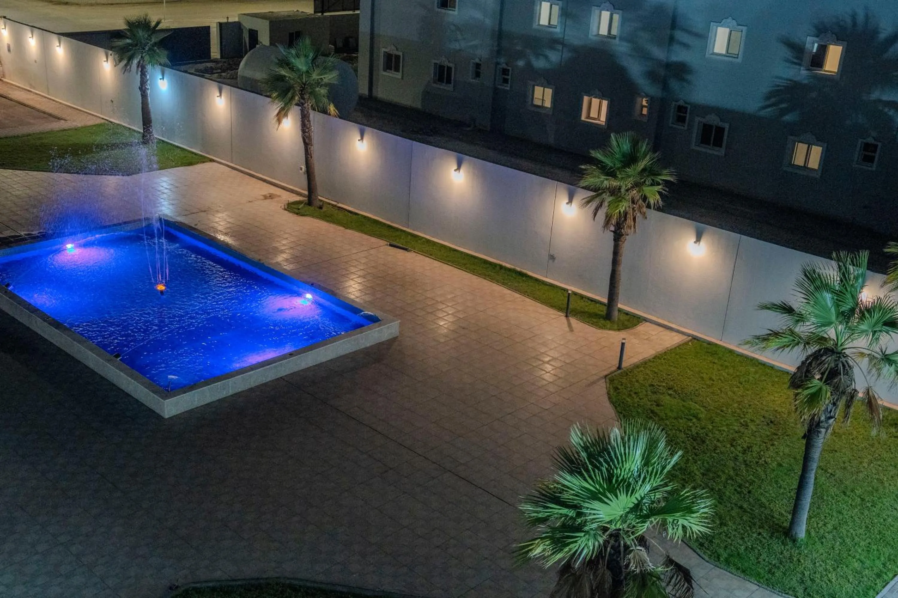 Pool view in Swiss Spirit Second Dammam Industrial City