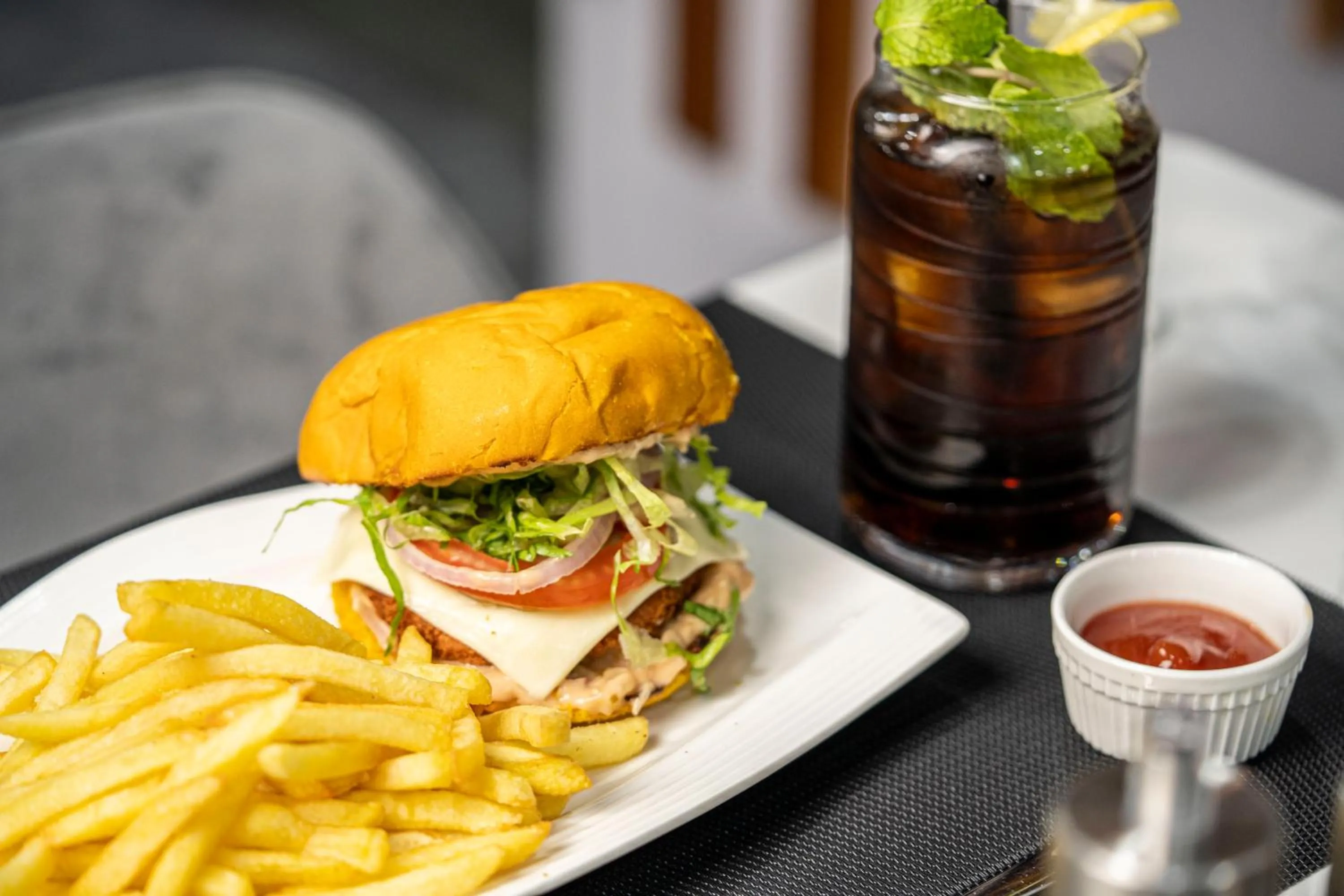 Food and drinks in Swiss Spirit Second Dammam Industrial City