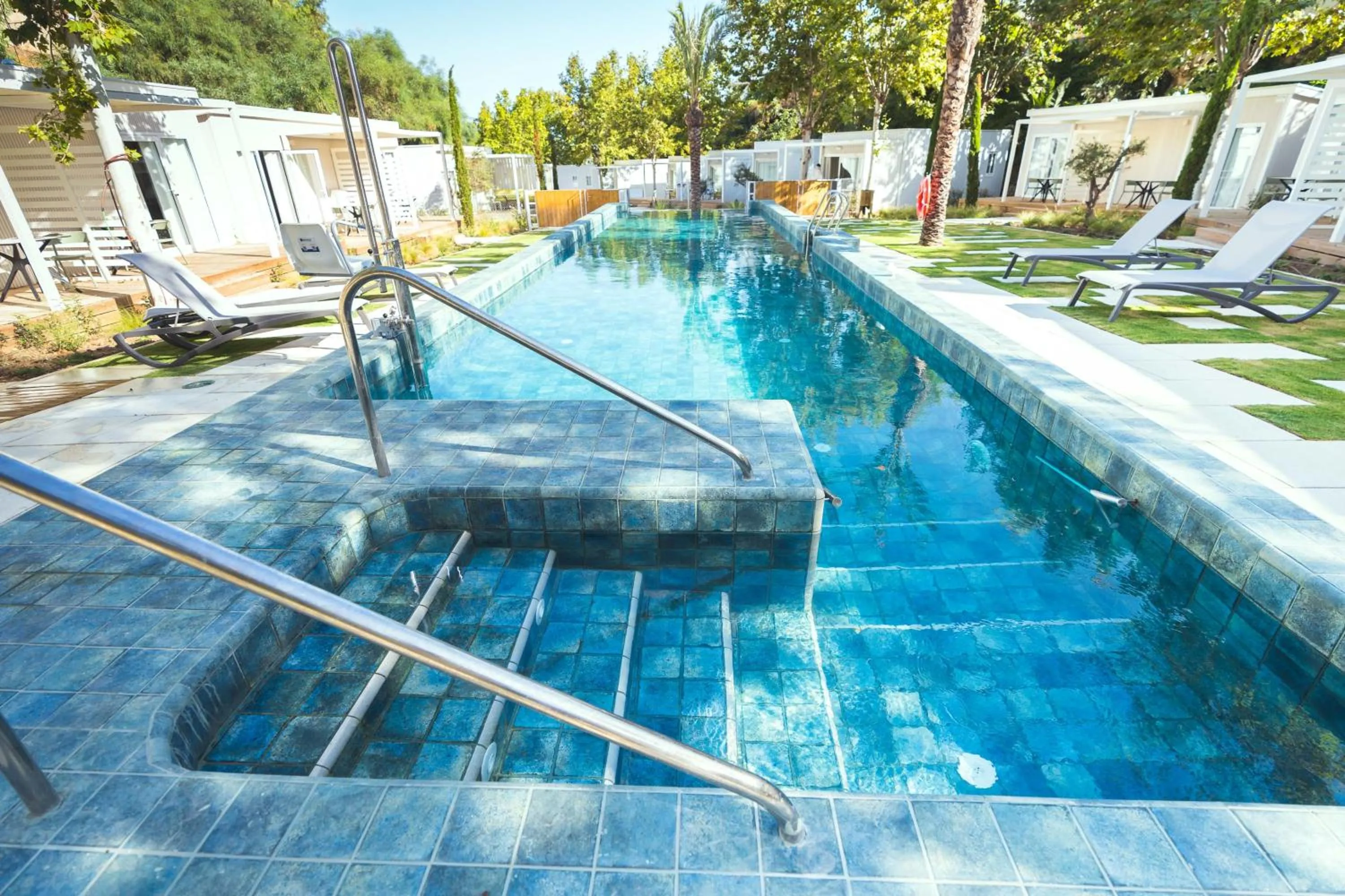 Swimming pool in Costa del Sol Glamping Village