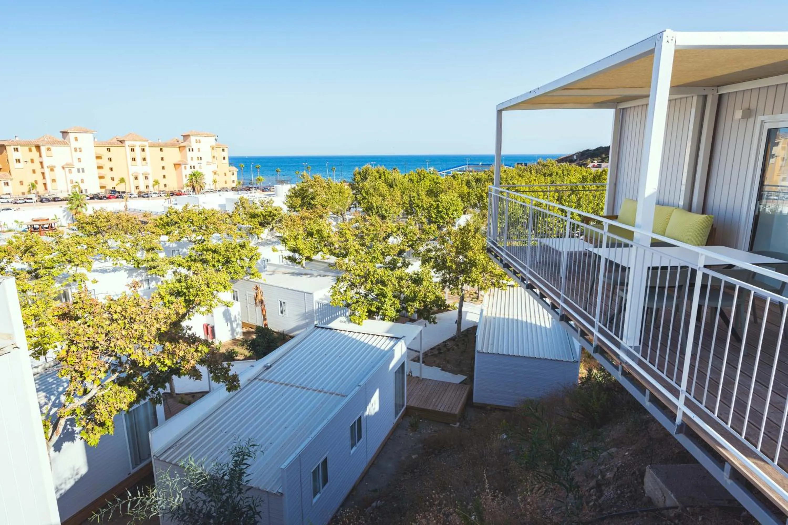 Balcony/Terrace in Costa del Sol Glamping Village