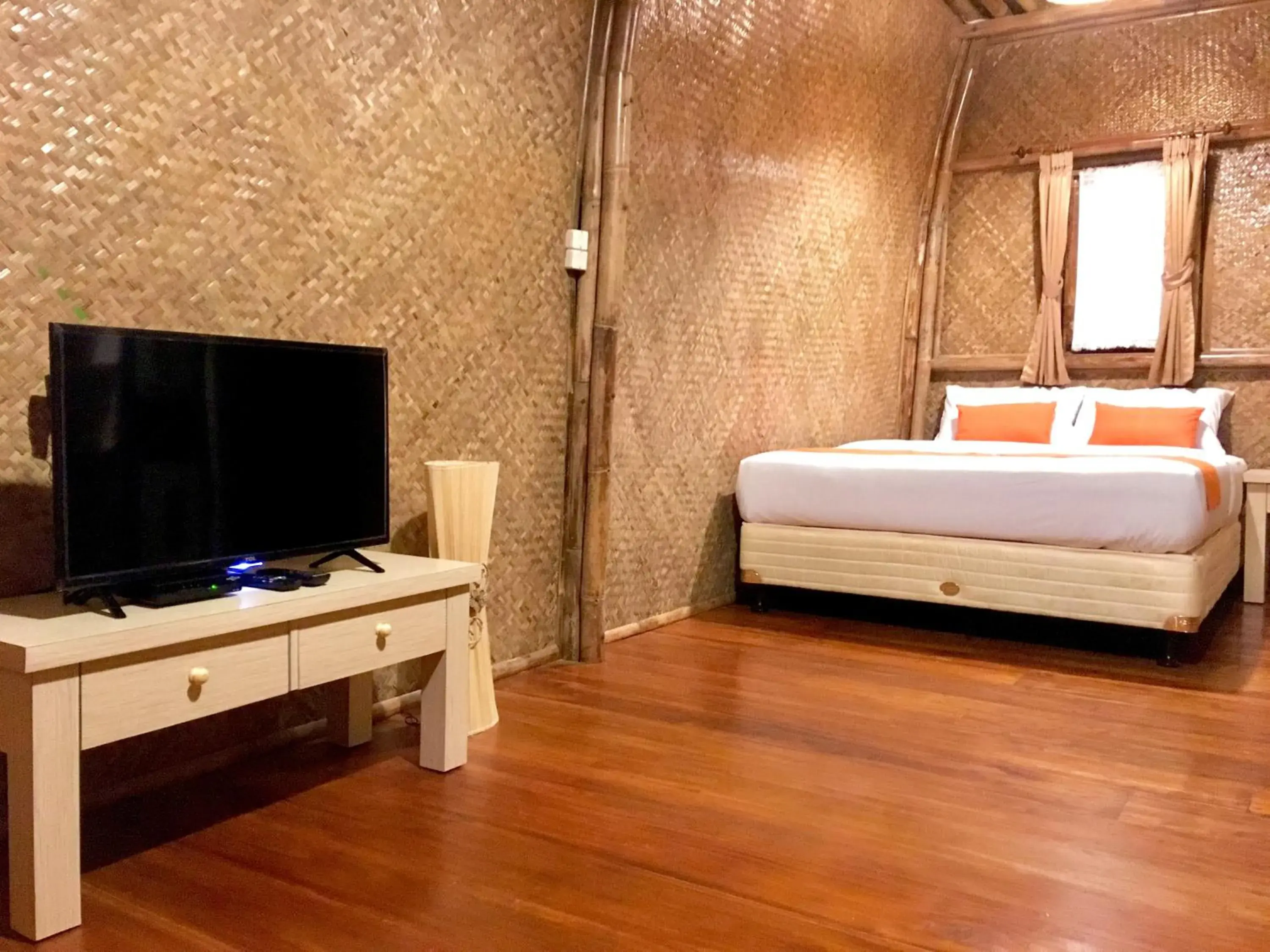 Bed in Villa ChavaMinerva Bambu - Lembang Bed in Villa ChavaMinerva Bambu - Lembang