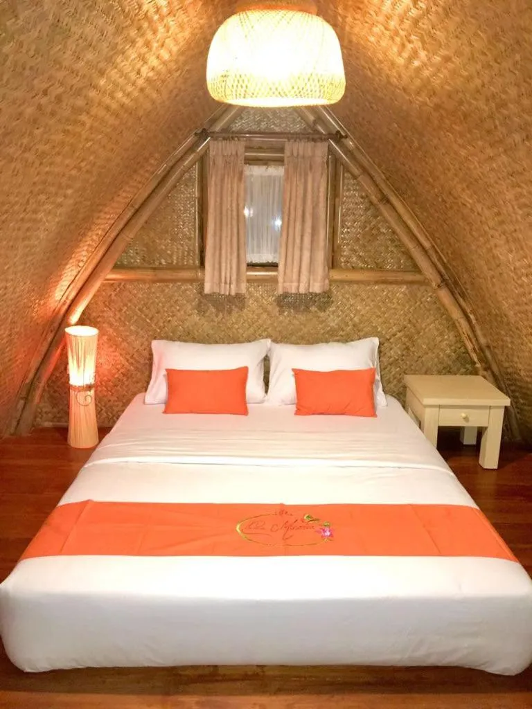 Bed in Villa ChavaMinerva Bambu - Lembang
