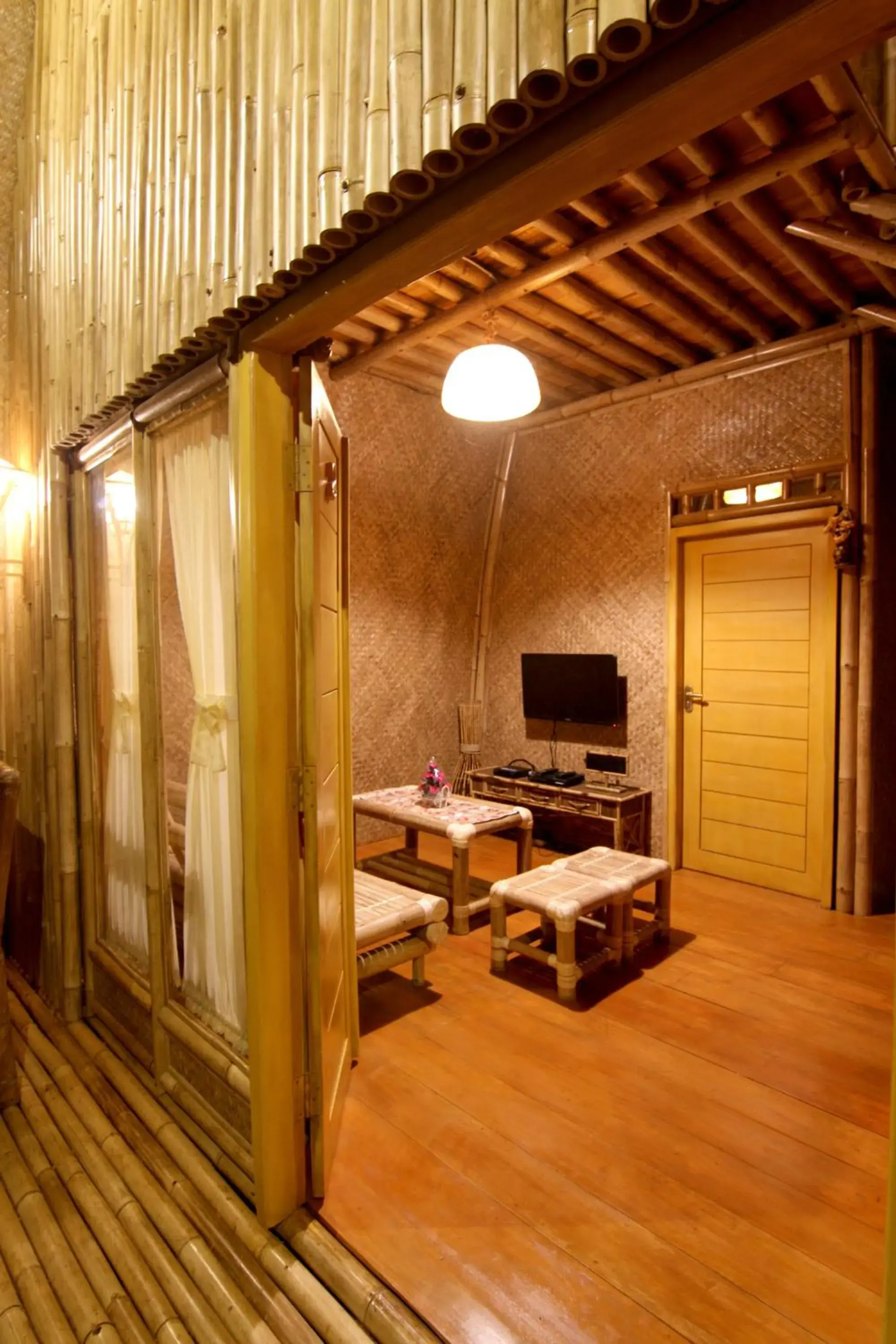 Bed in Villa ChavaMinerva Bambu - Lembang Bed in Villa ChavaMinerva Bambu - Lembang