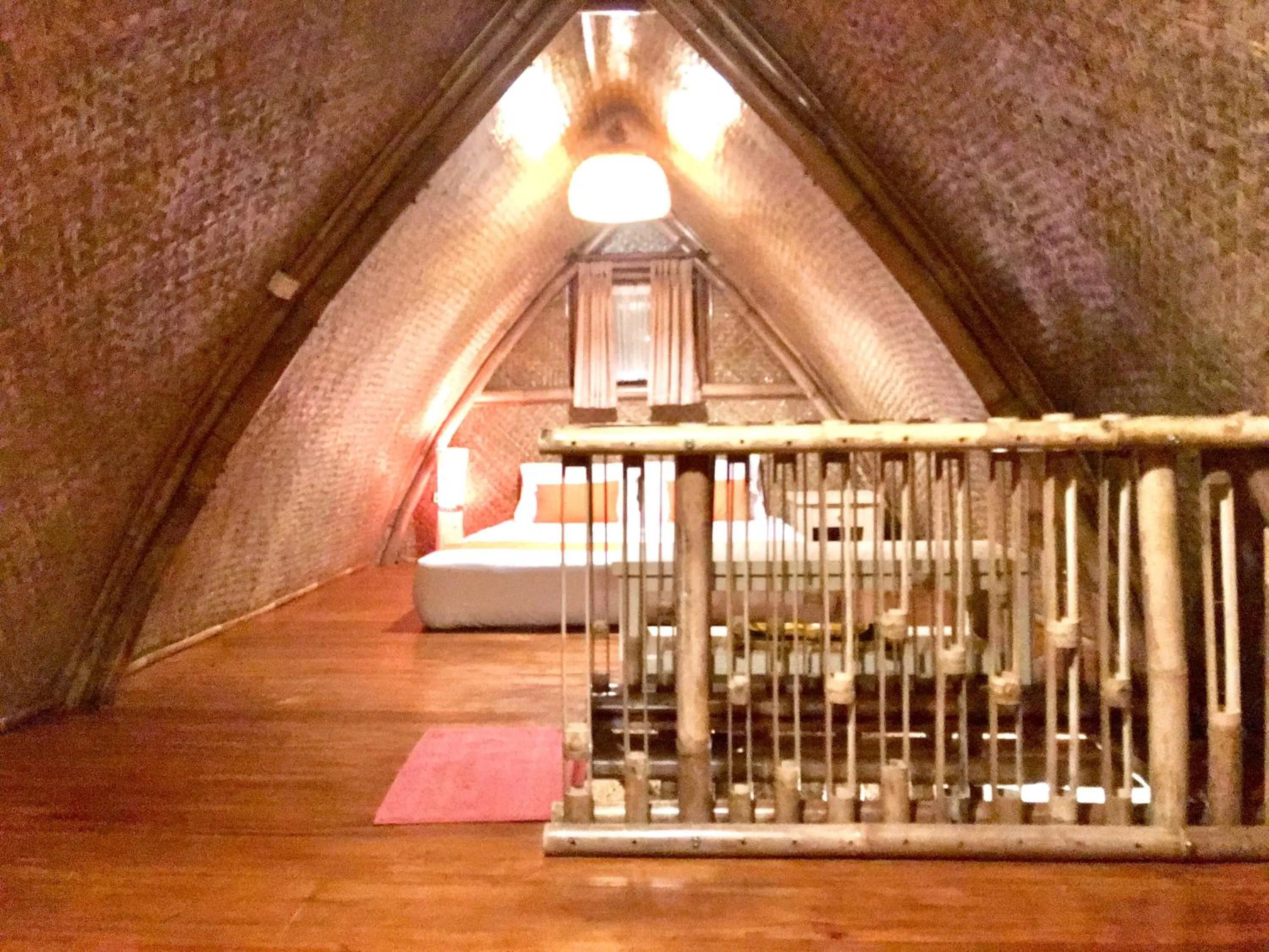 Bed in Villa ChavaMinerva Bambu - Lembang