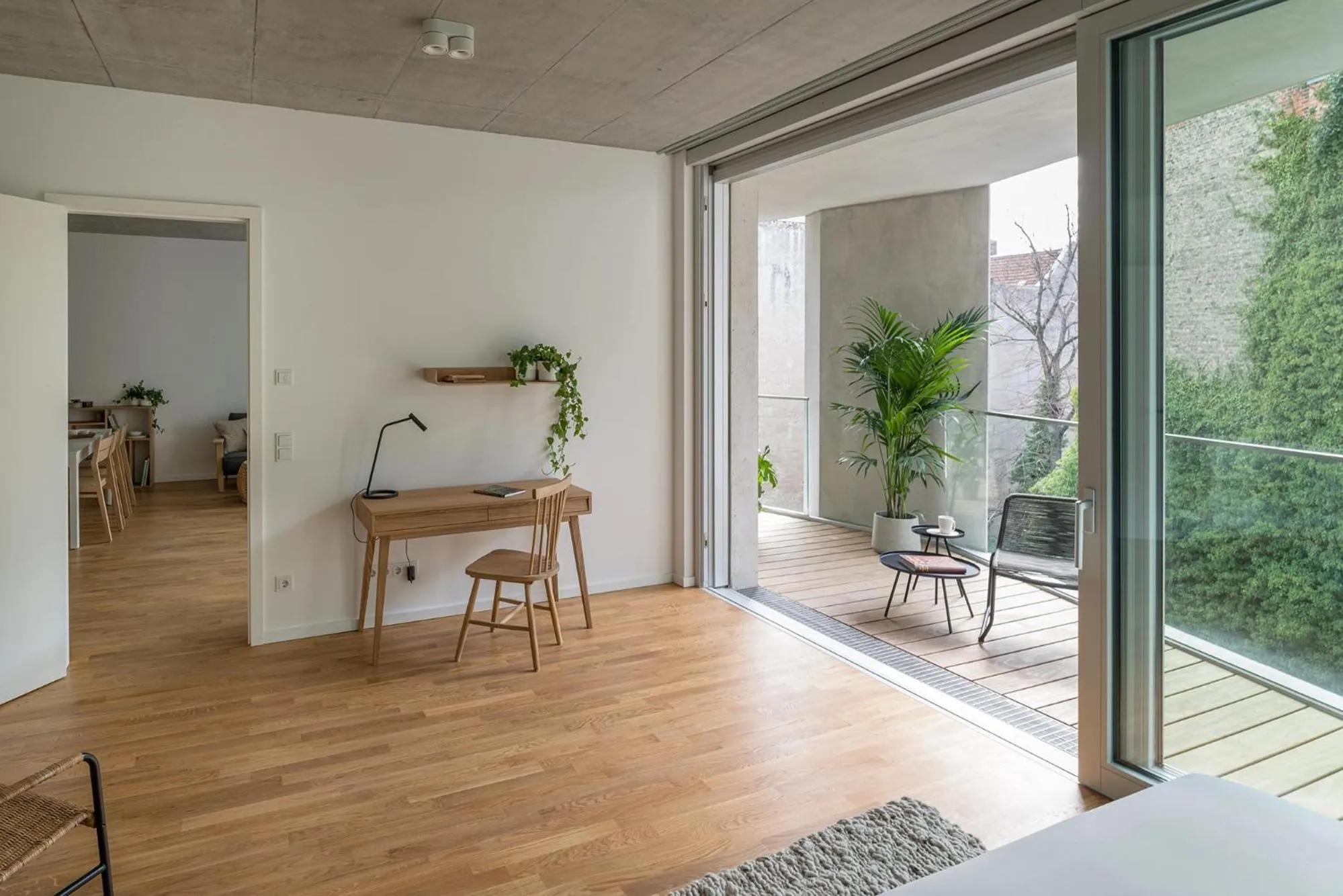 Bedroom in Wilmina Apartments & Lofts