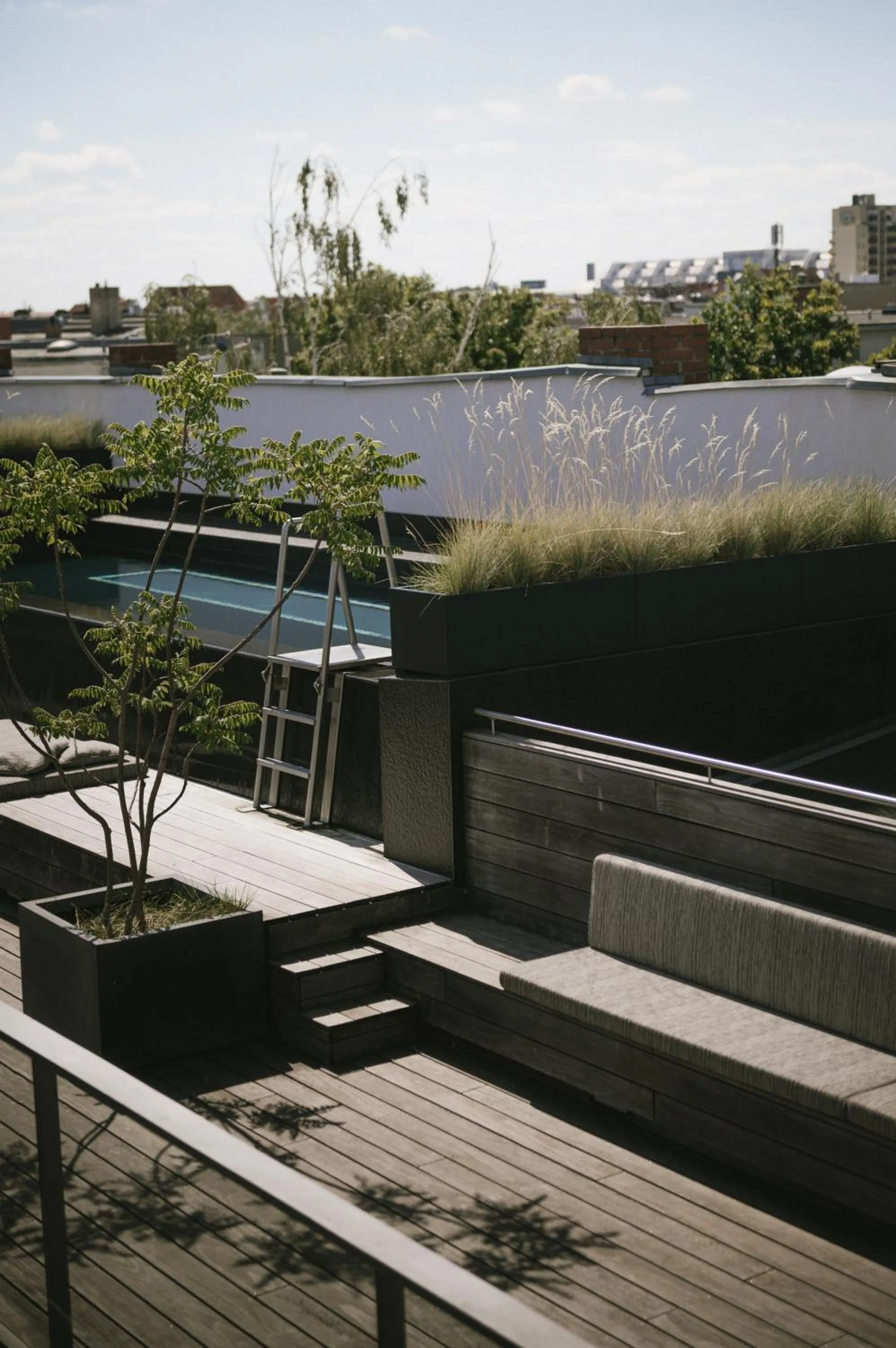 Swimming pool in Wilmina Apartments & Lofts