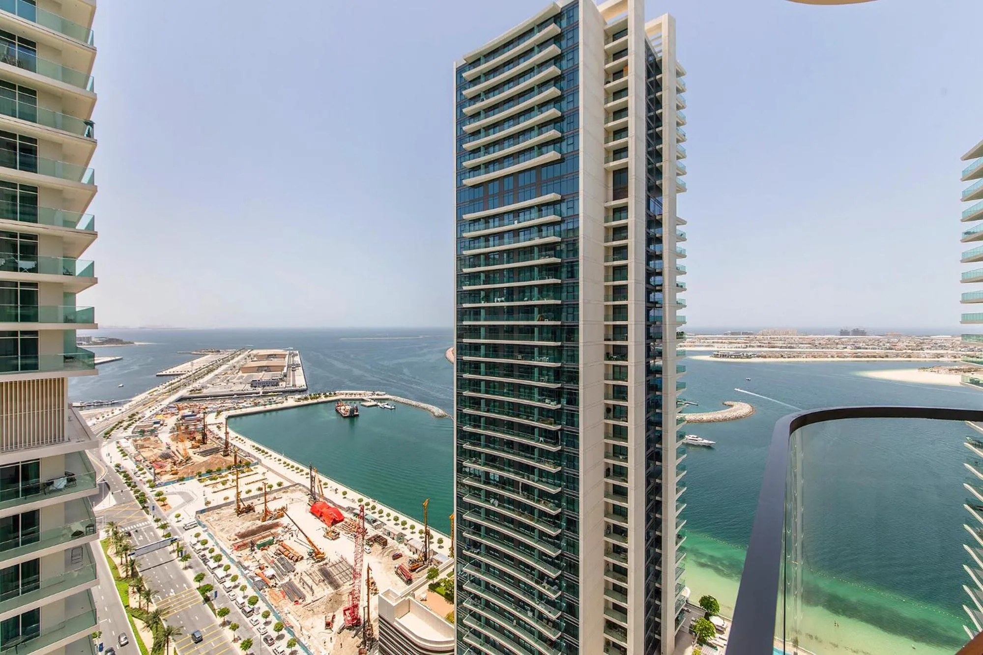 Natural landscape in Chic Apartments in Marina Vista Emaar Beachfront