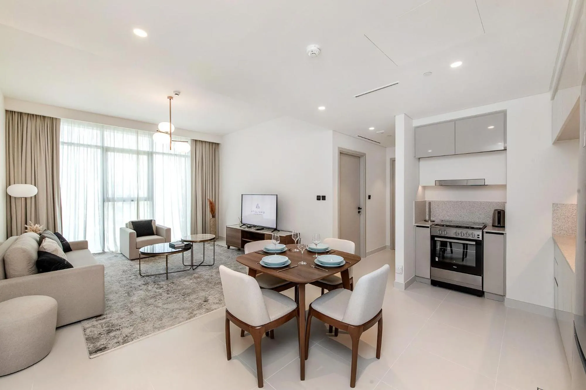 Photo of the whole room in Chic Apartments in Marina Vista Emaar Beachfront