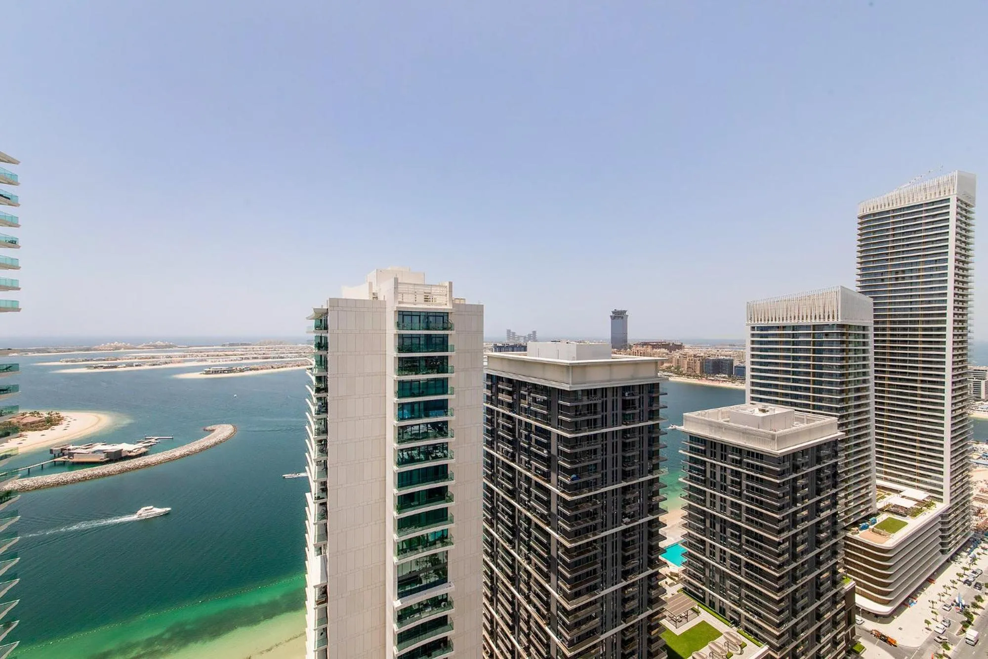 Natural landscape in Chic Apartments in Marina Vista Emaar Beachfront