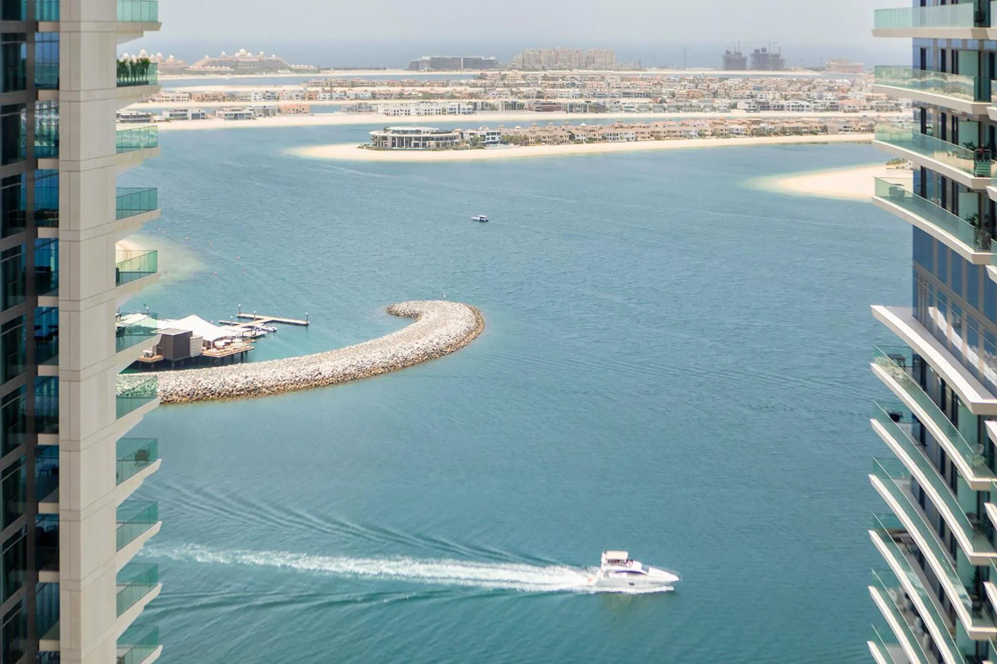 Natural landscape in Chic Apartments in Marina Vista Emaar Beachfront