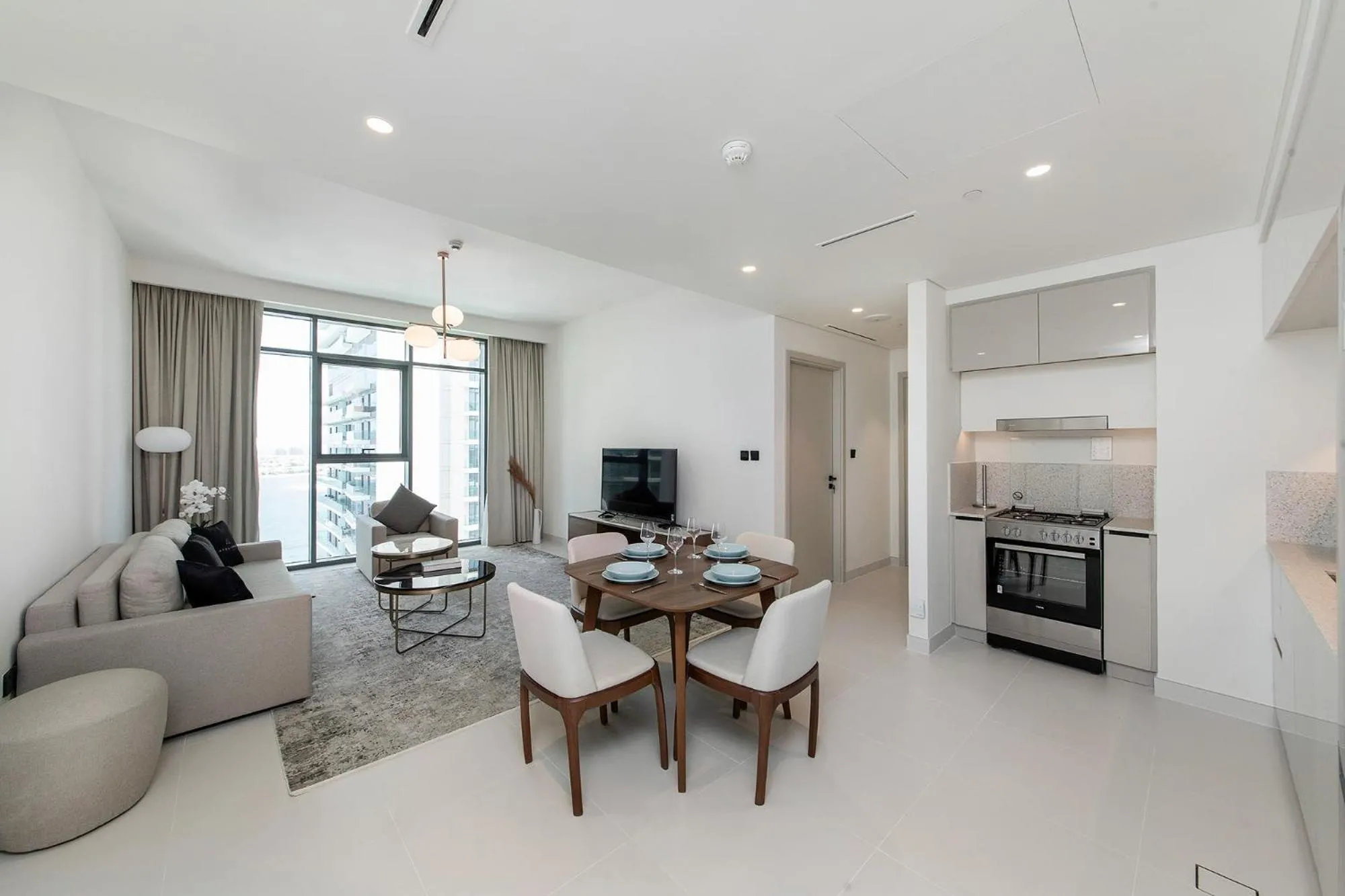 Photo of the whole room in Chic Apartments in Marina Vista Emaar Beachfront