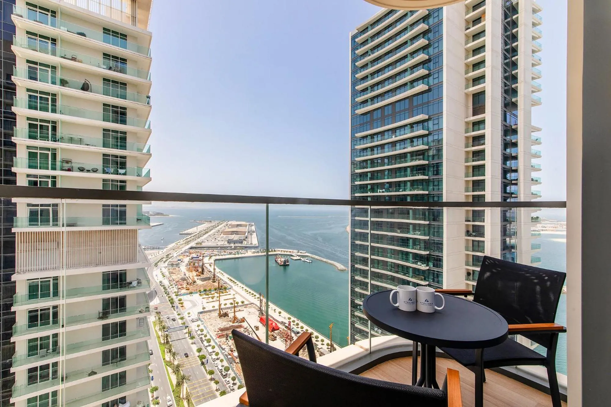 Natural landscape in Chic Apartments in Marina Vista Emaar Beachfront
