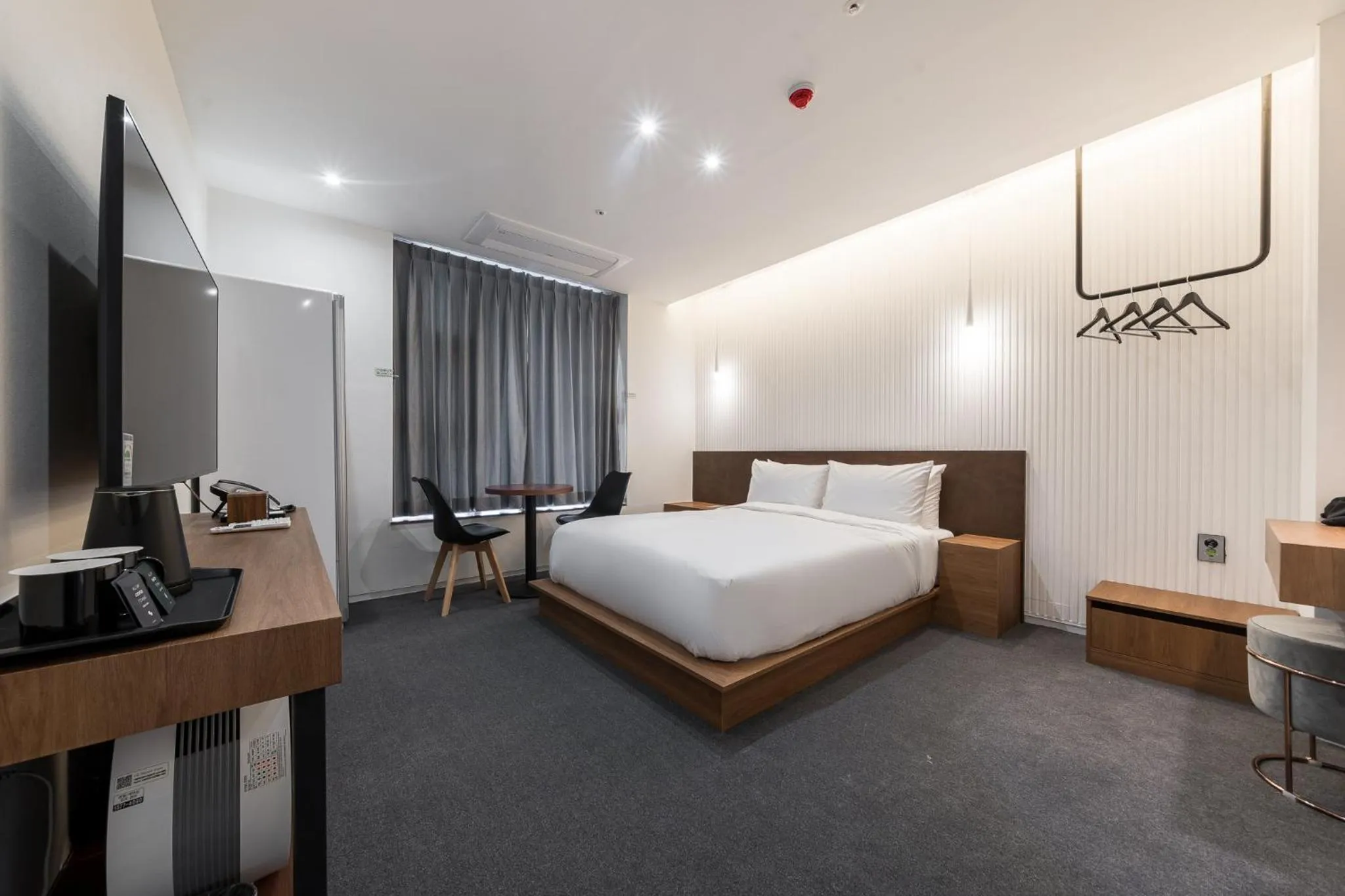 Bed in Hotel Haedeun